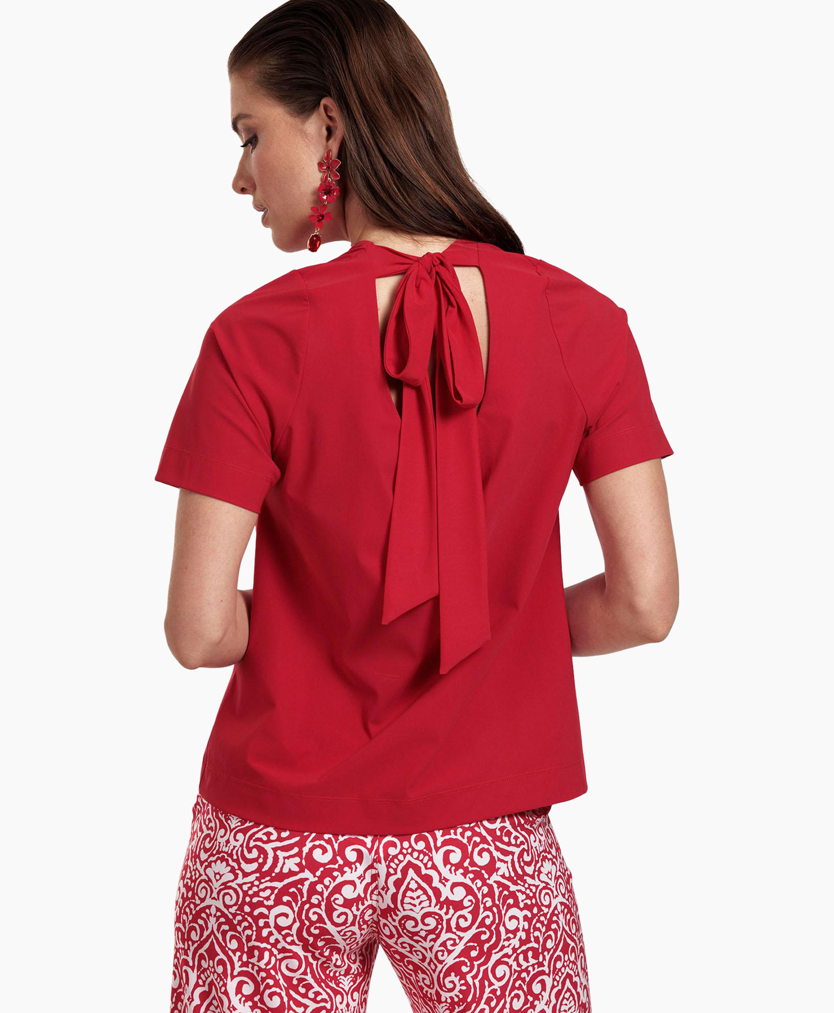 Top Minnen Bow Top Rood