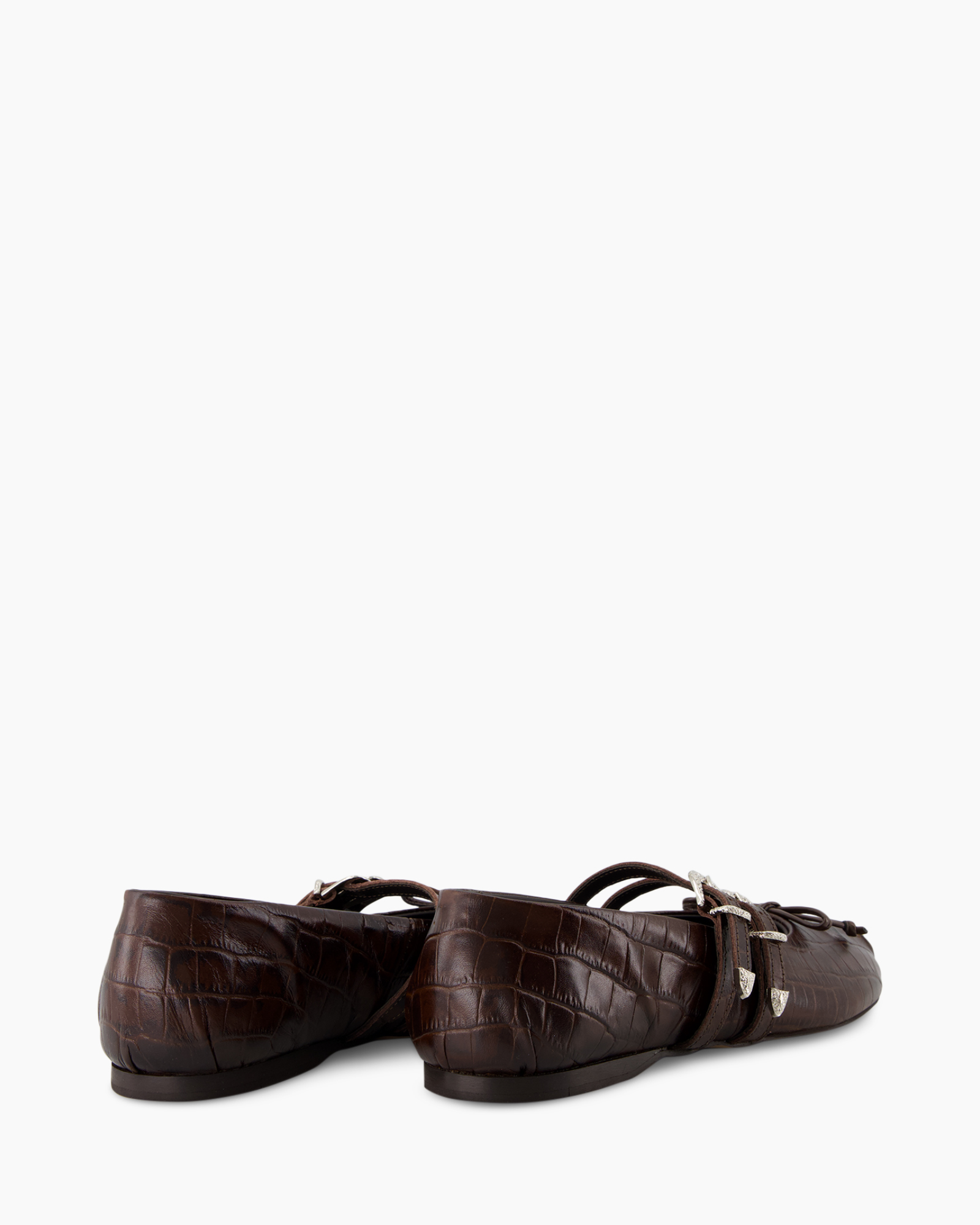 slippers, driver, slip-ons, krokodillenleer, bruin leer