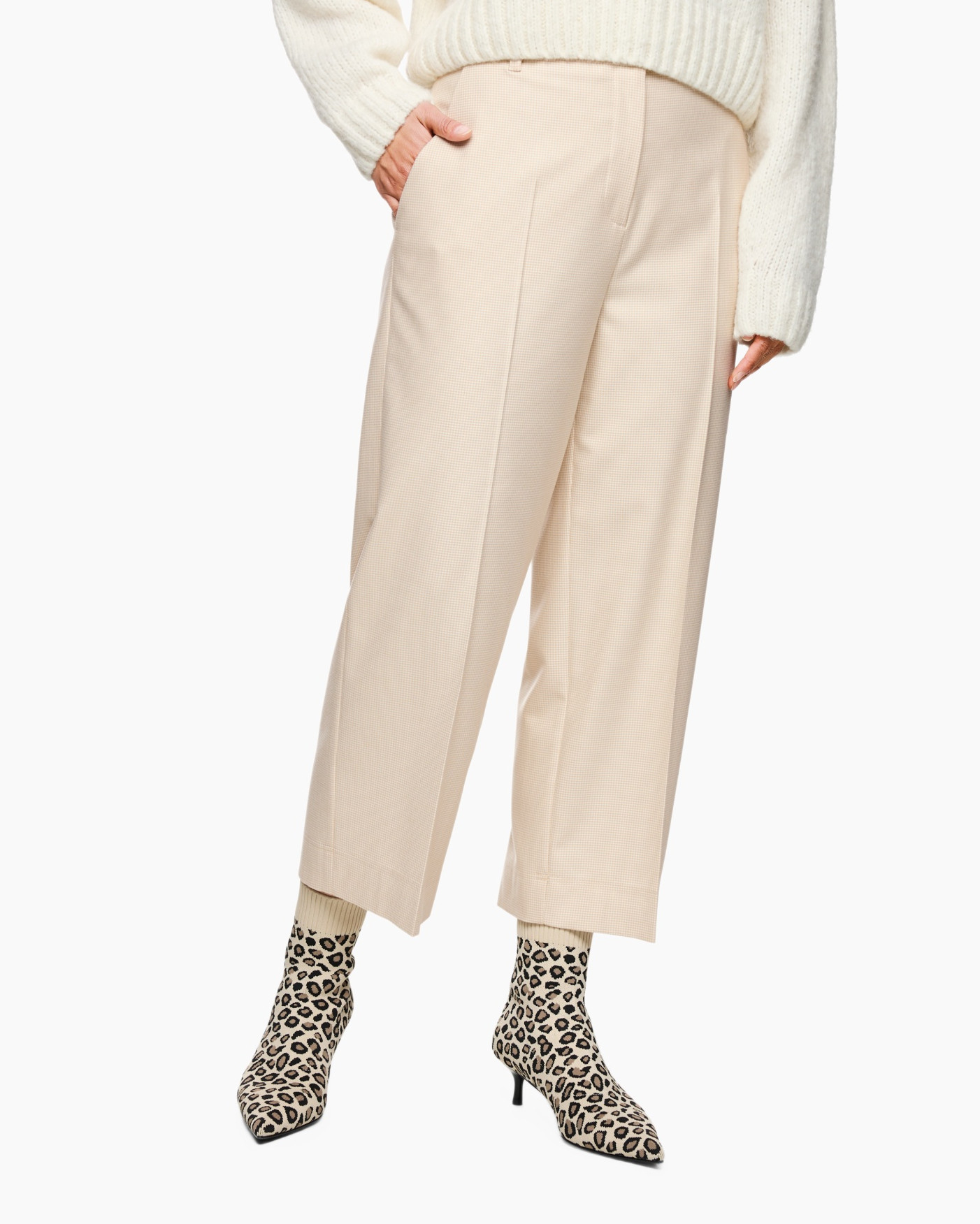 Broek Zp 81.17 W12 Licht Grijs