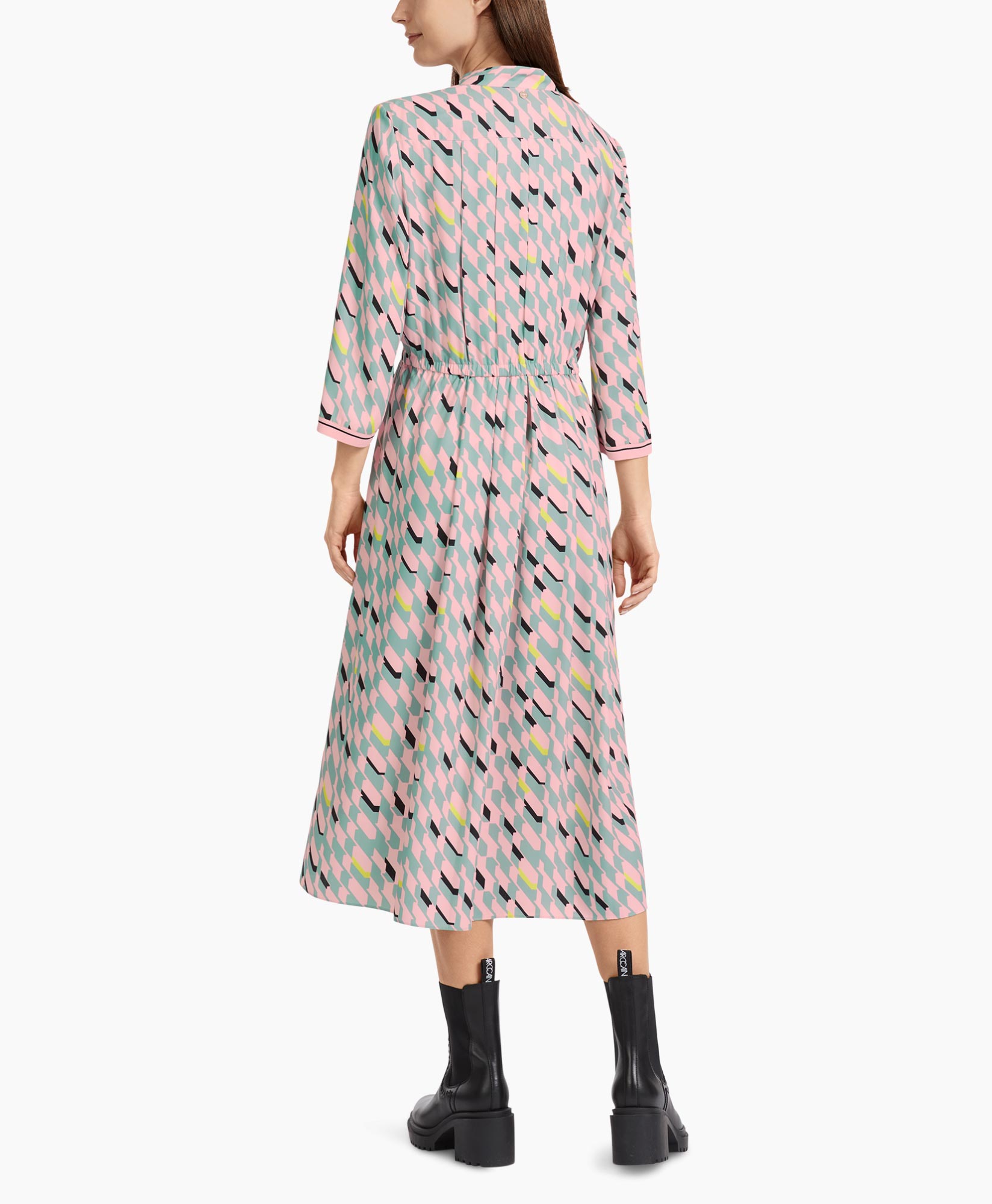 Marccain Collectie Jurk Vc 21.07 W30 Licht Blauw