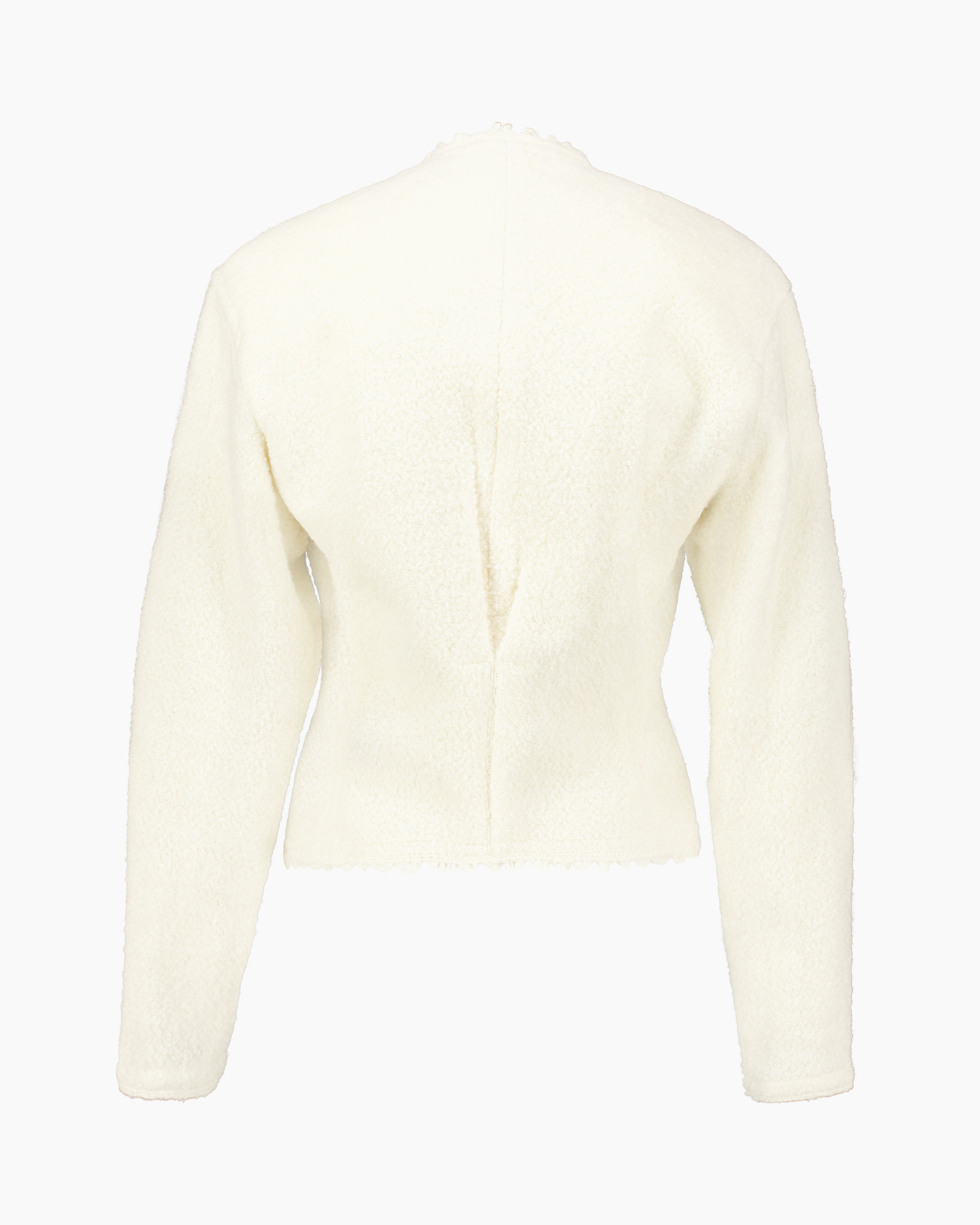 blazer, cardigan, crepe, off-white, tweed