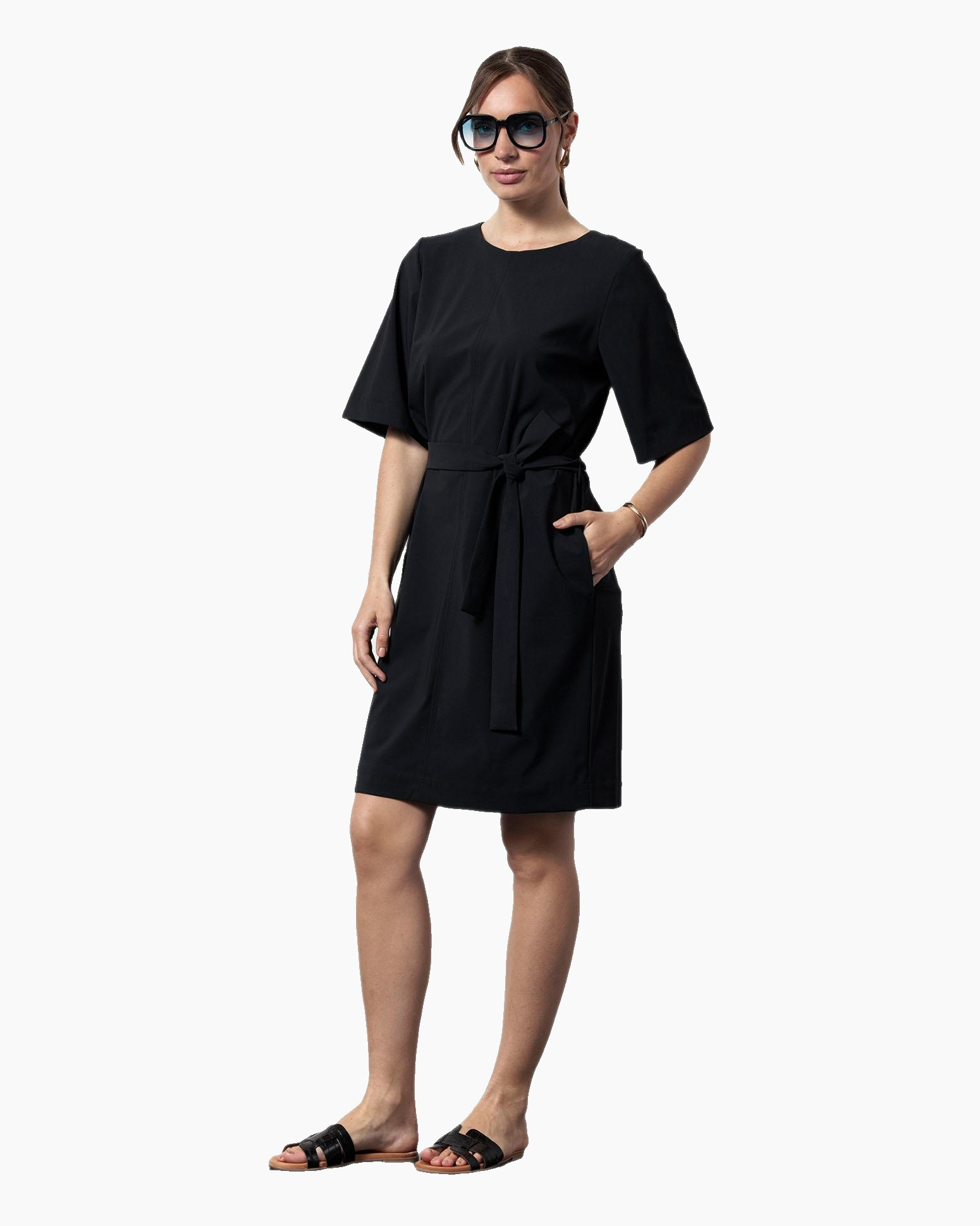Jurk Melody Dress Zwart dessin