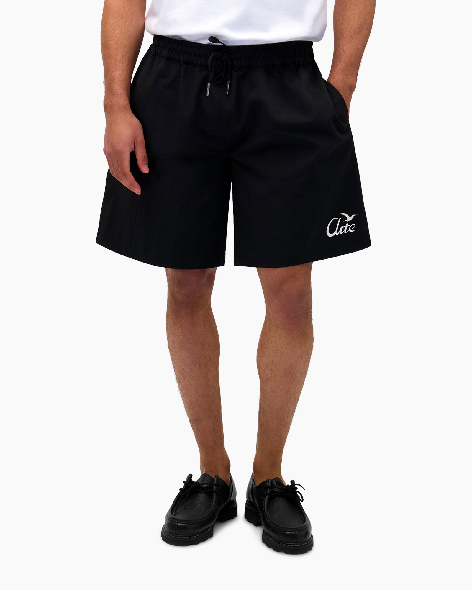 Korte Broek Logo Bird Short Zwart