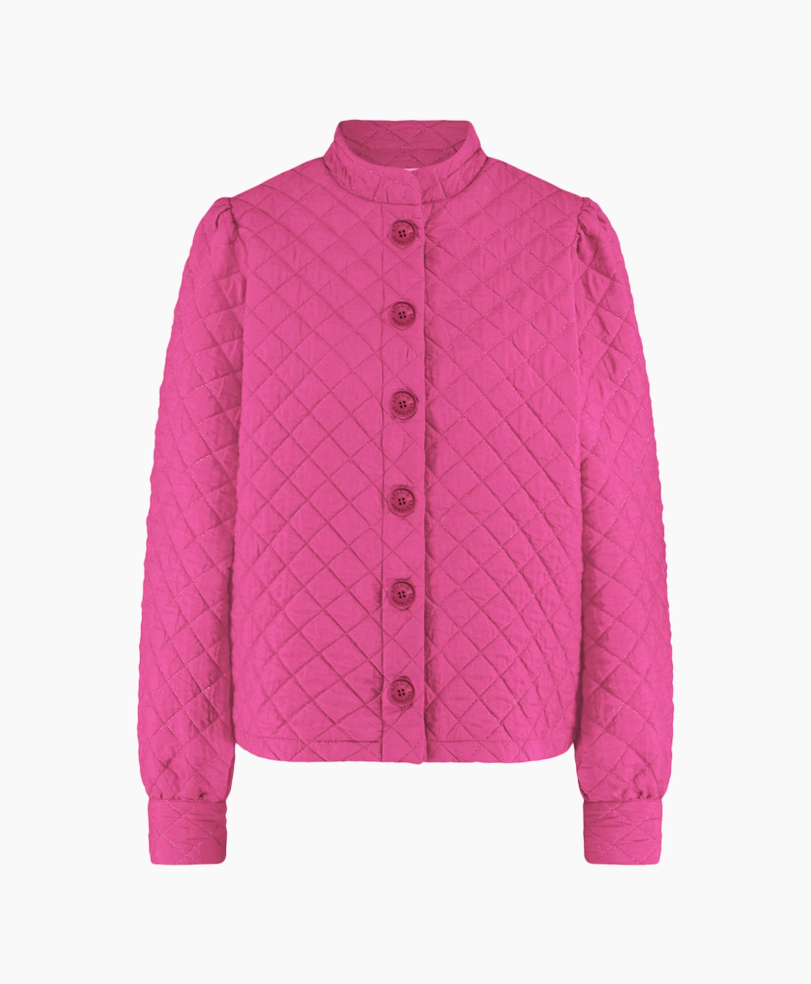 Studio Anneloes Jack Palm Quilted Jacket Paars