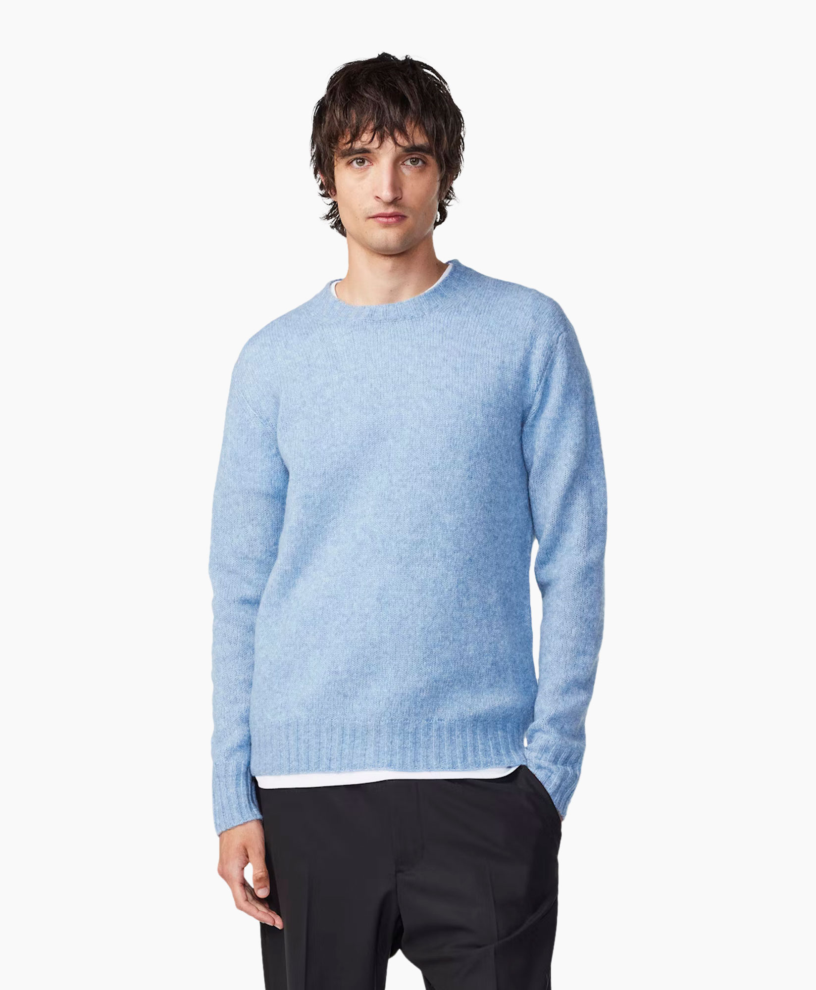Gebreide Trui Lee 6598 Licht Blauw