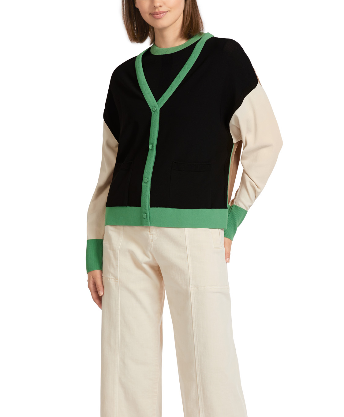 Marccain Collectie Vest Uc 39.15 M39 Zwart