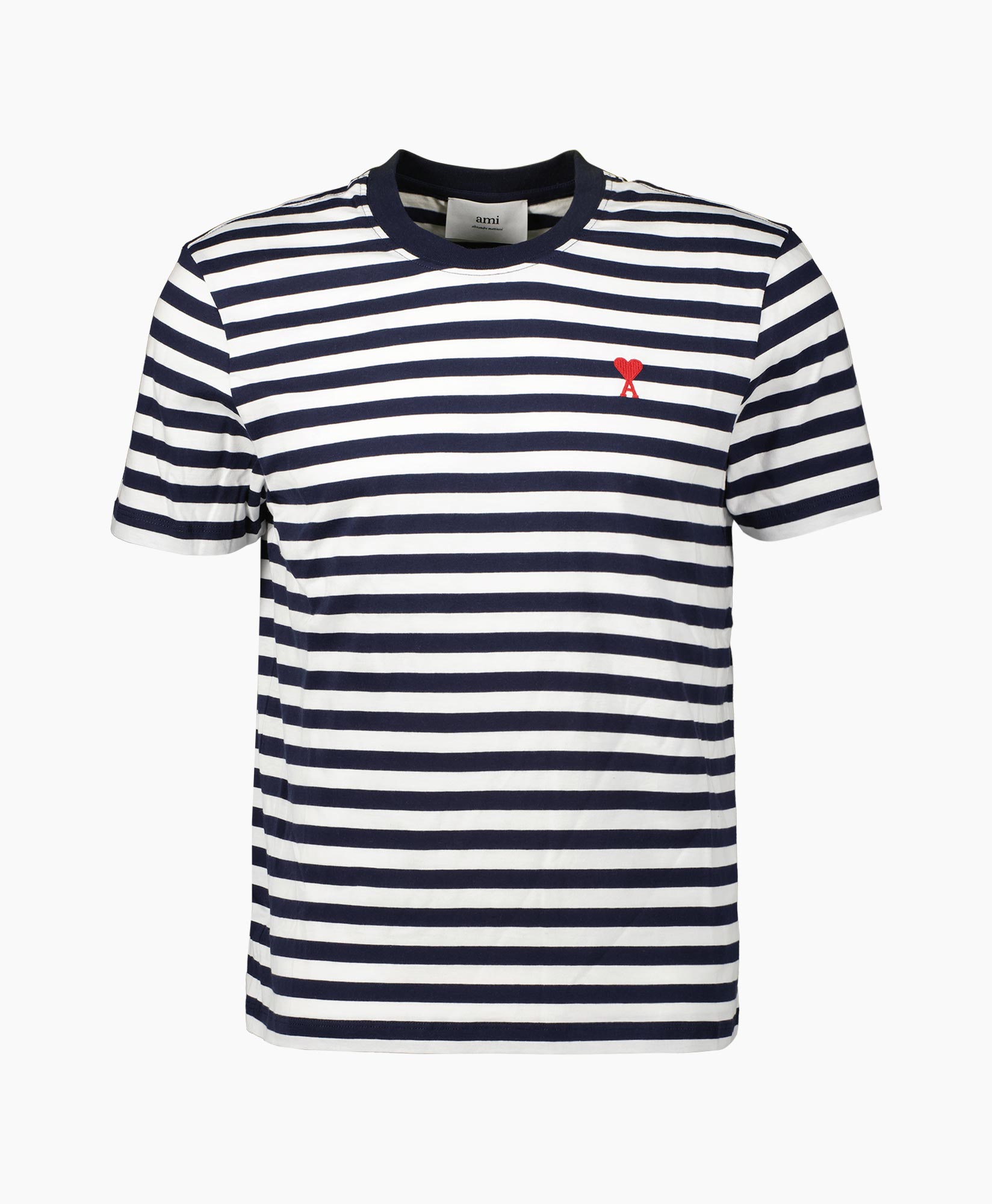 Ami T-shirt Uts013.074 Donker Blauw