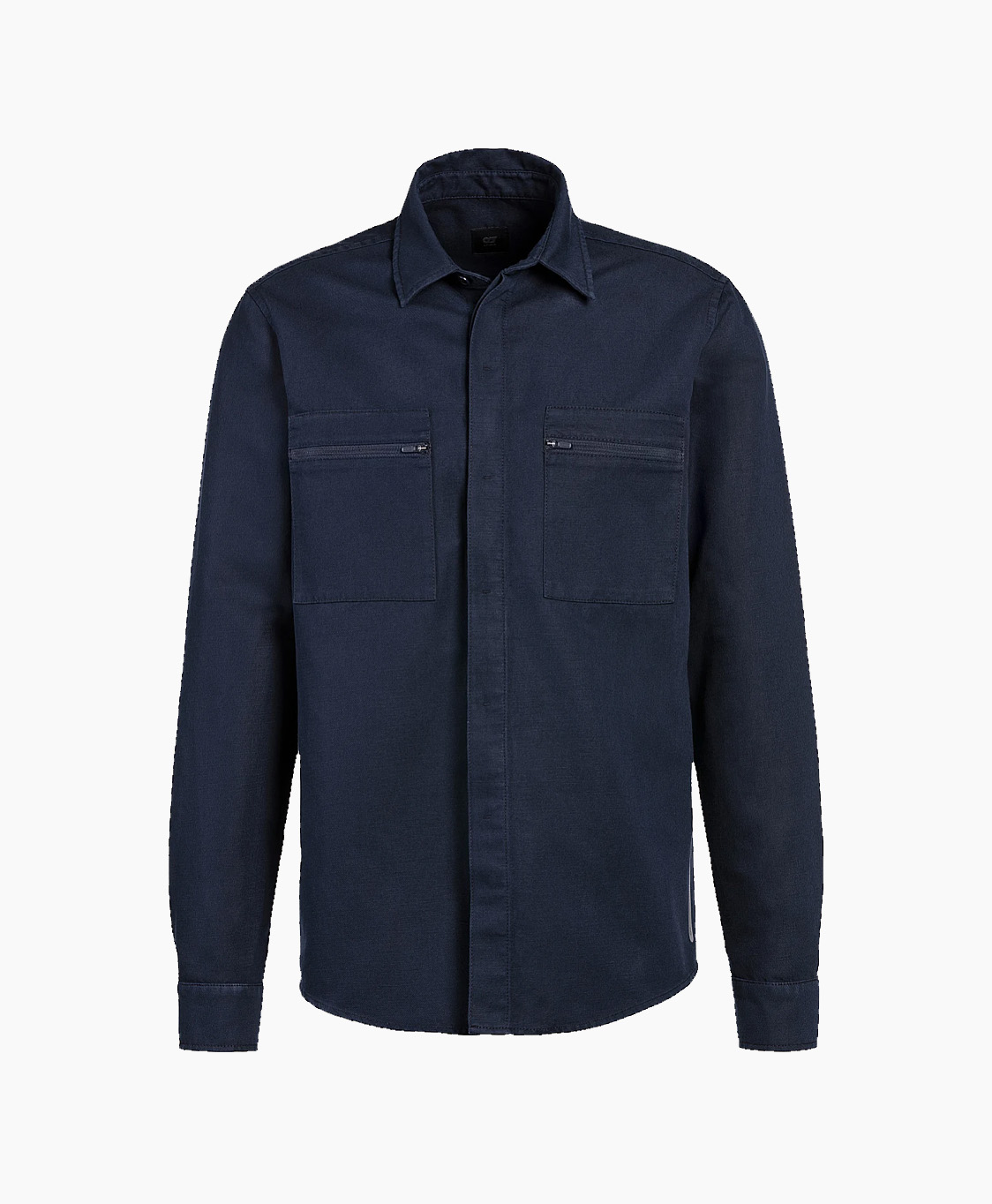 Alpha Tauri  Overhemd Ata Wovar Woven Blauw