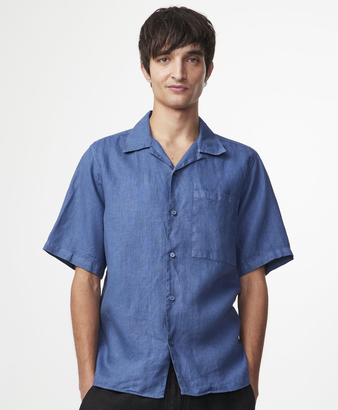 Nn07 Overhemd Shirt Julio Blauw