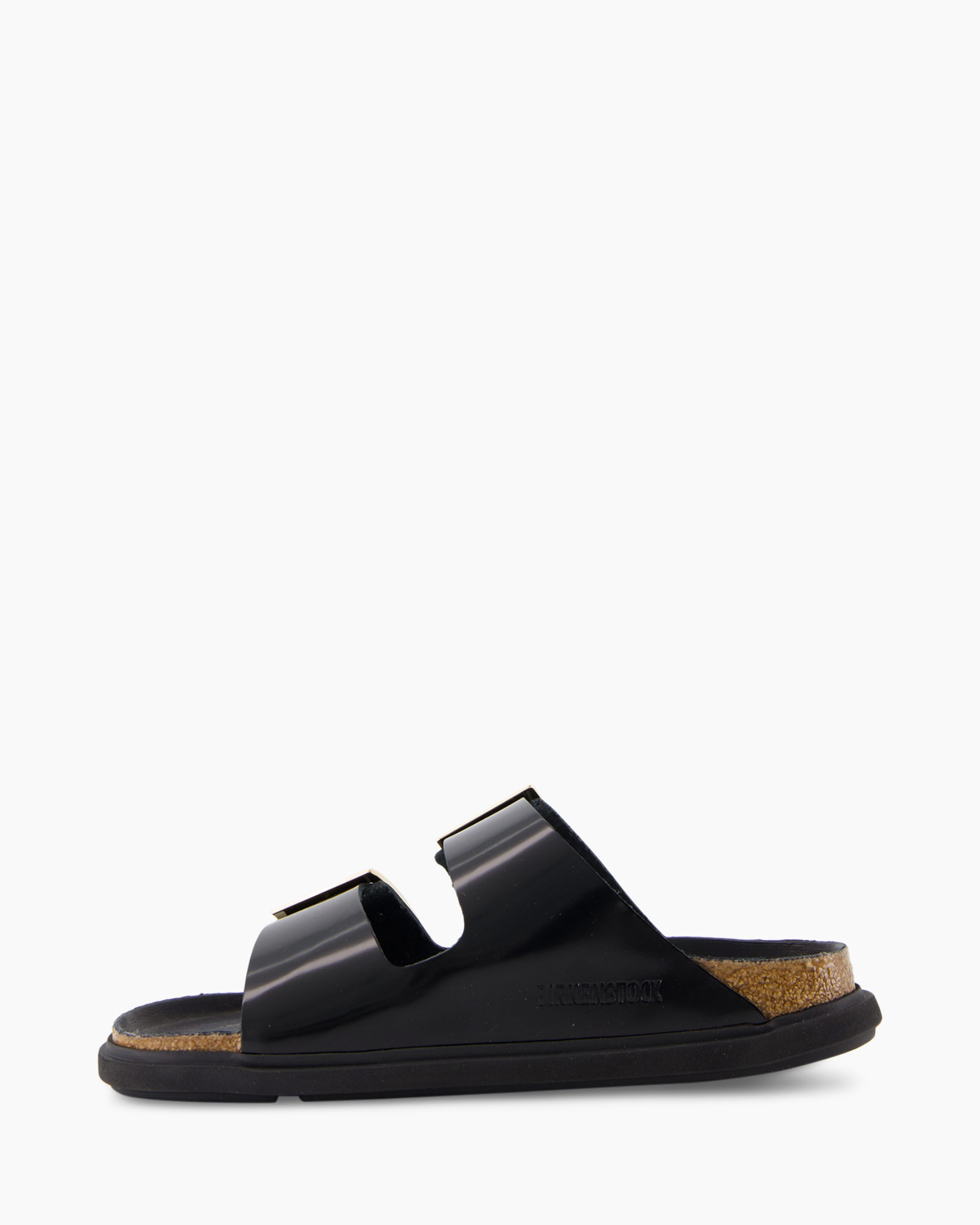 Sandaal Zonder Hak Arizona Droplet Buckle Naturel Zwart