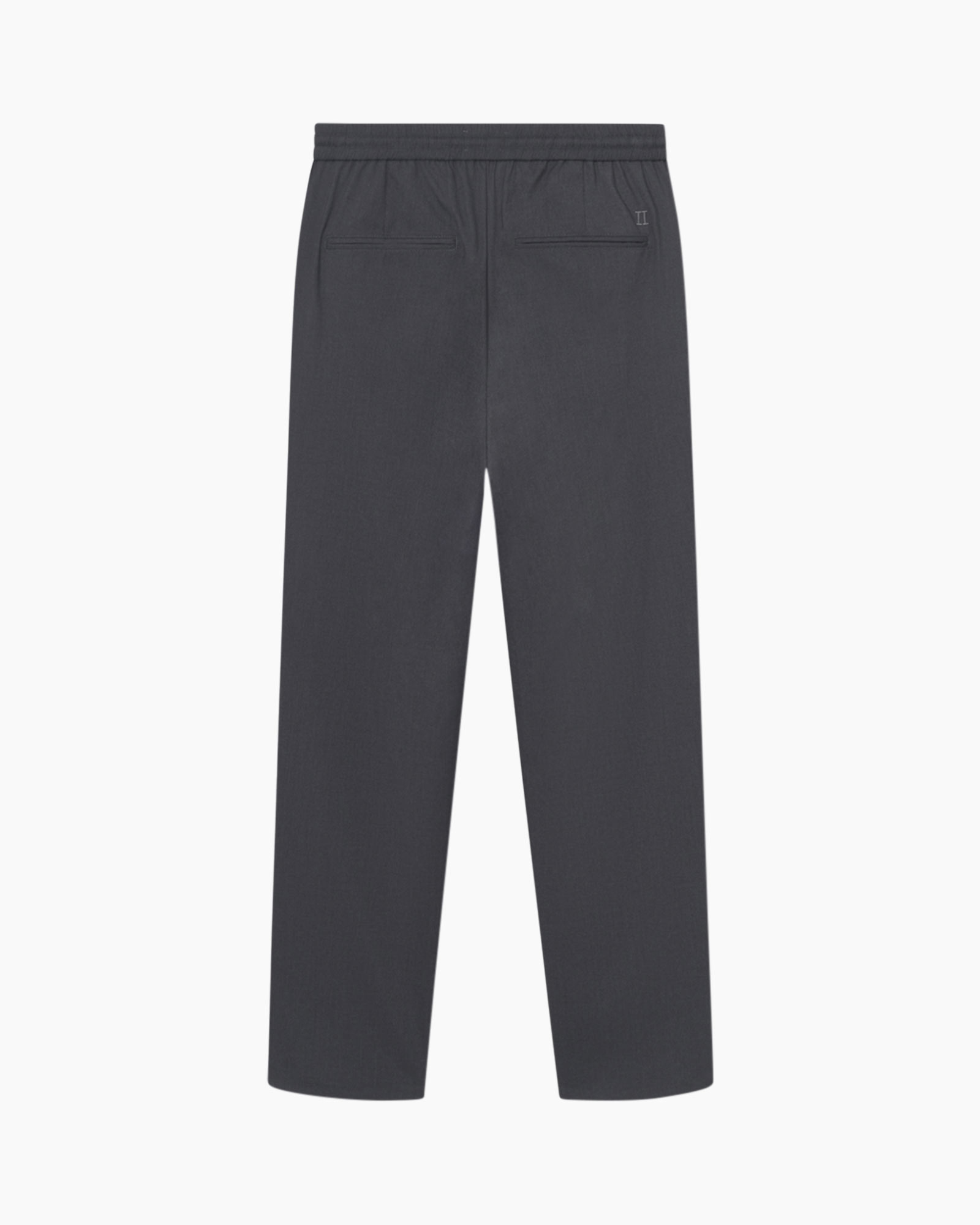 Pantalon Como Tapered Drawstring Donker Grijs