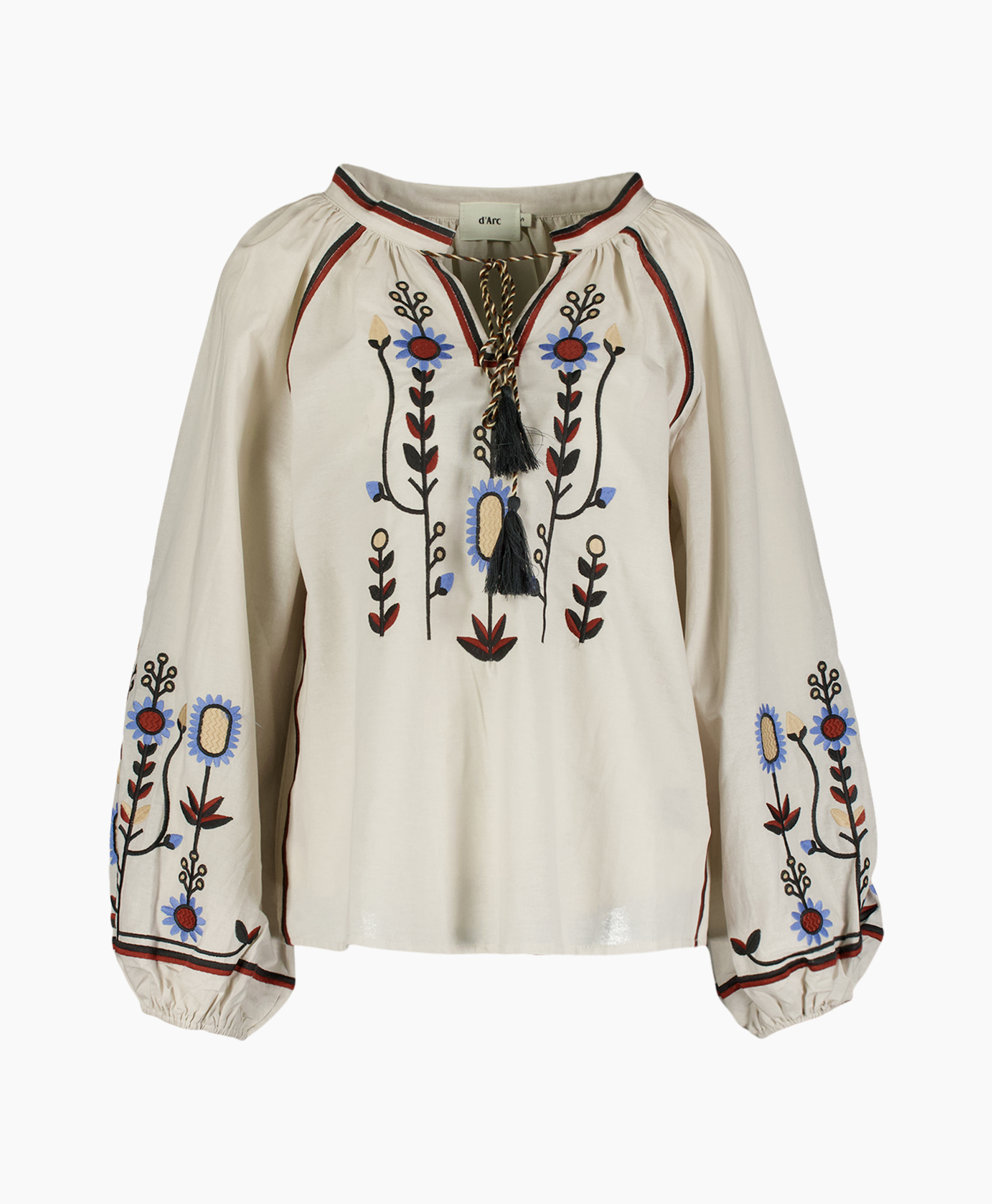 Blouse, Lange mouwen, Hemdje, Patroon, Trui