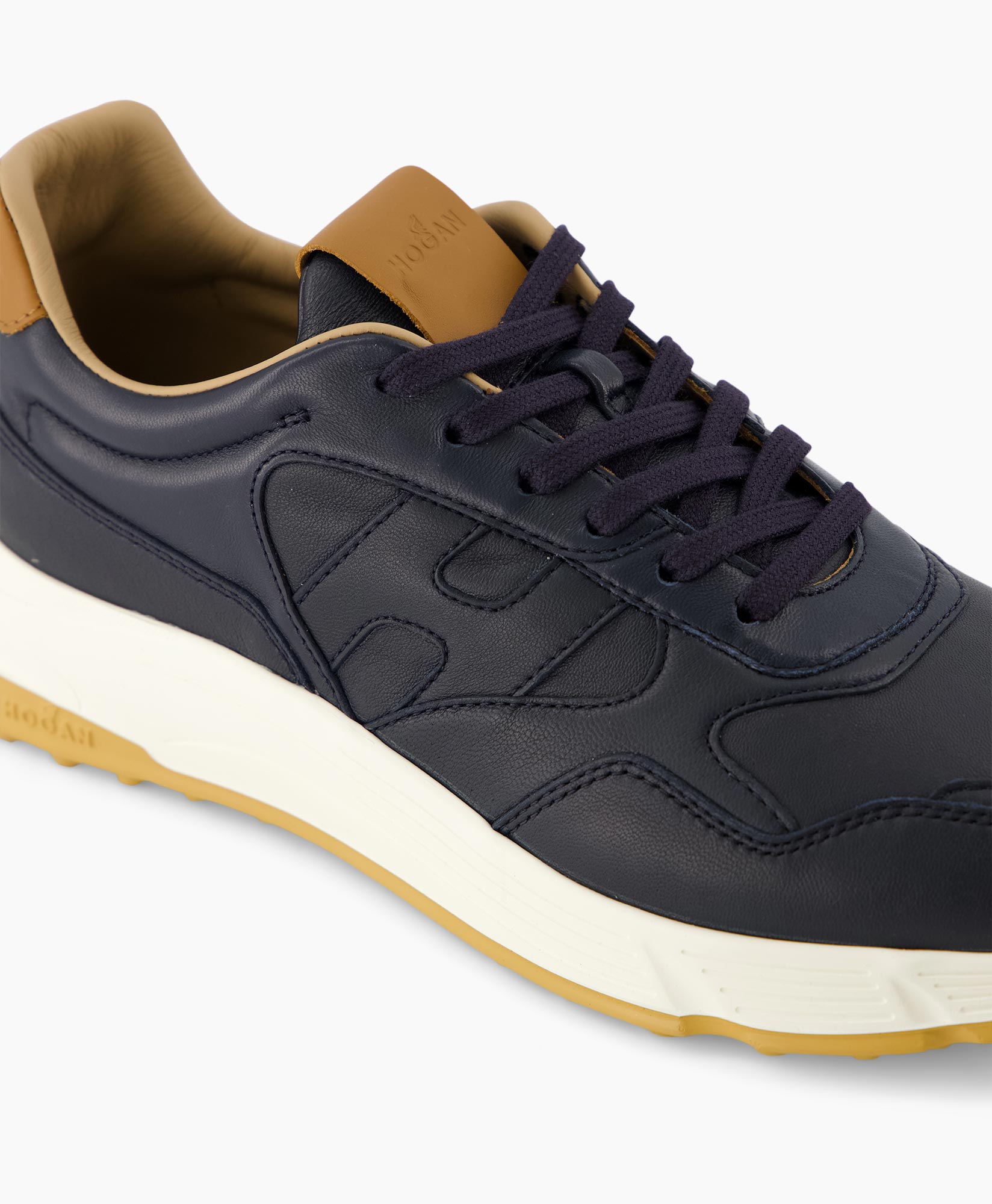 Hogan Sneaker Hxm5630ec01o6401a Donker Blauw