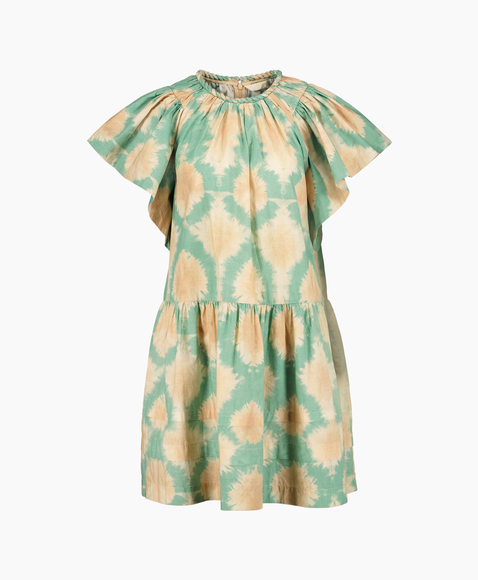 Ulla Johnson Mini Jurk Isolde Groen