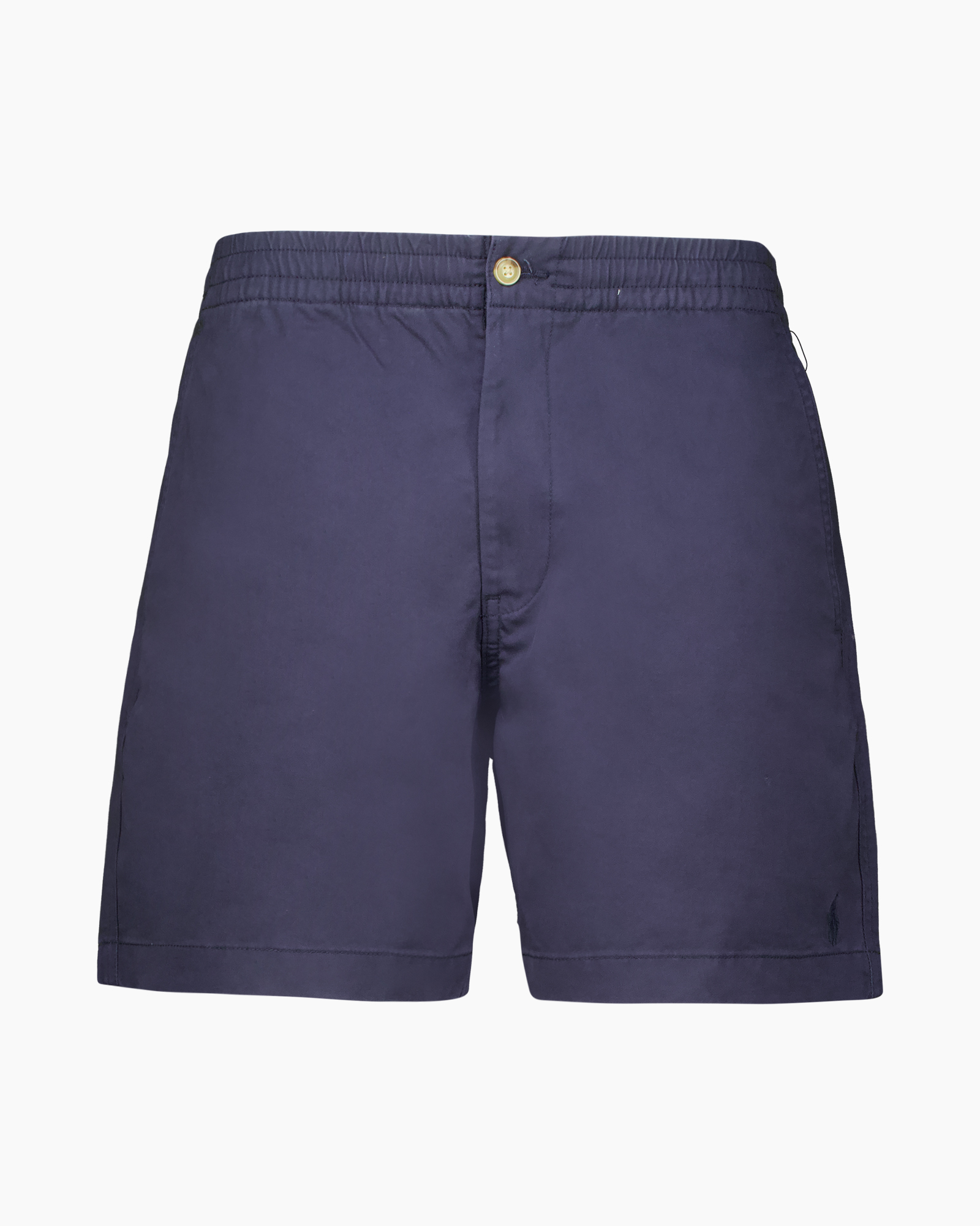 shorts, navy, elastic waistband, knop, eenvoudig