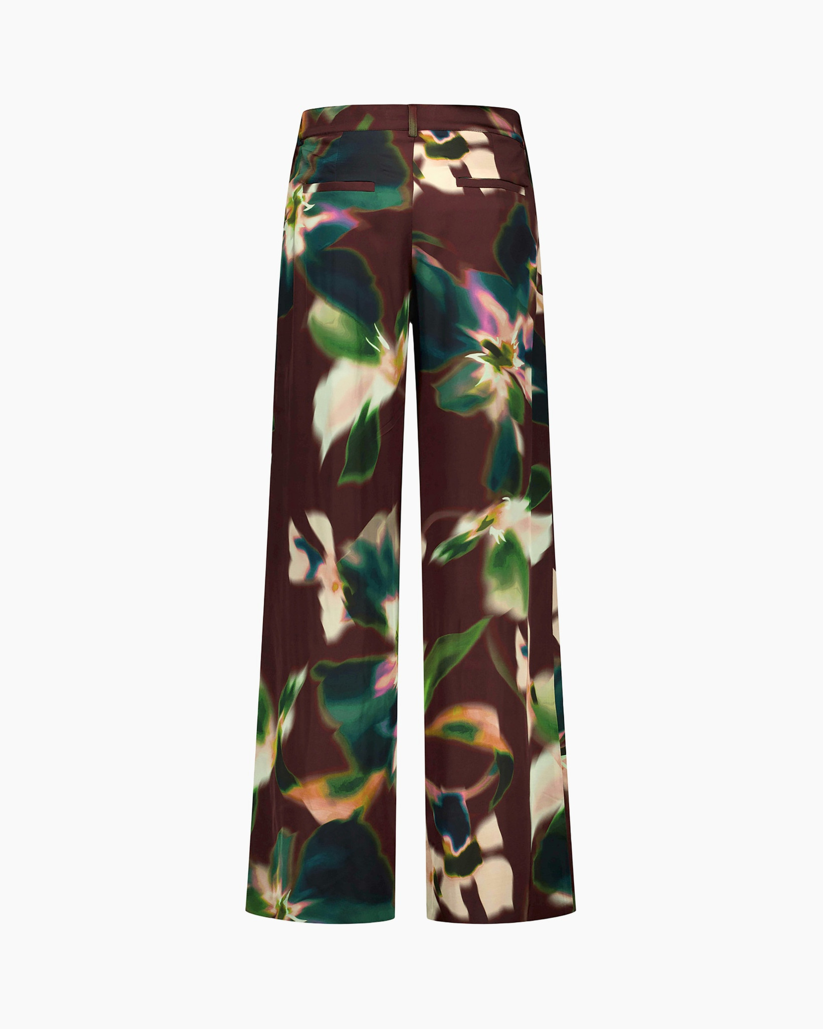 trousers, pants, floral, patterned, wide-leg