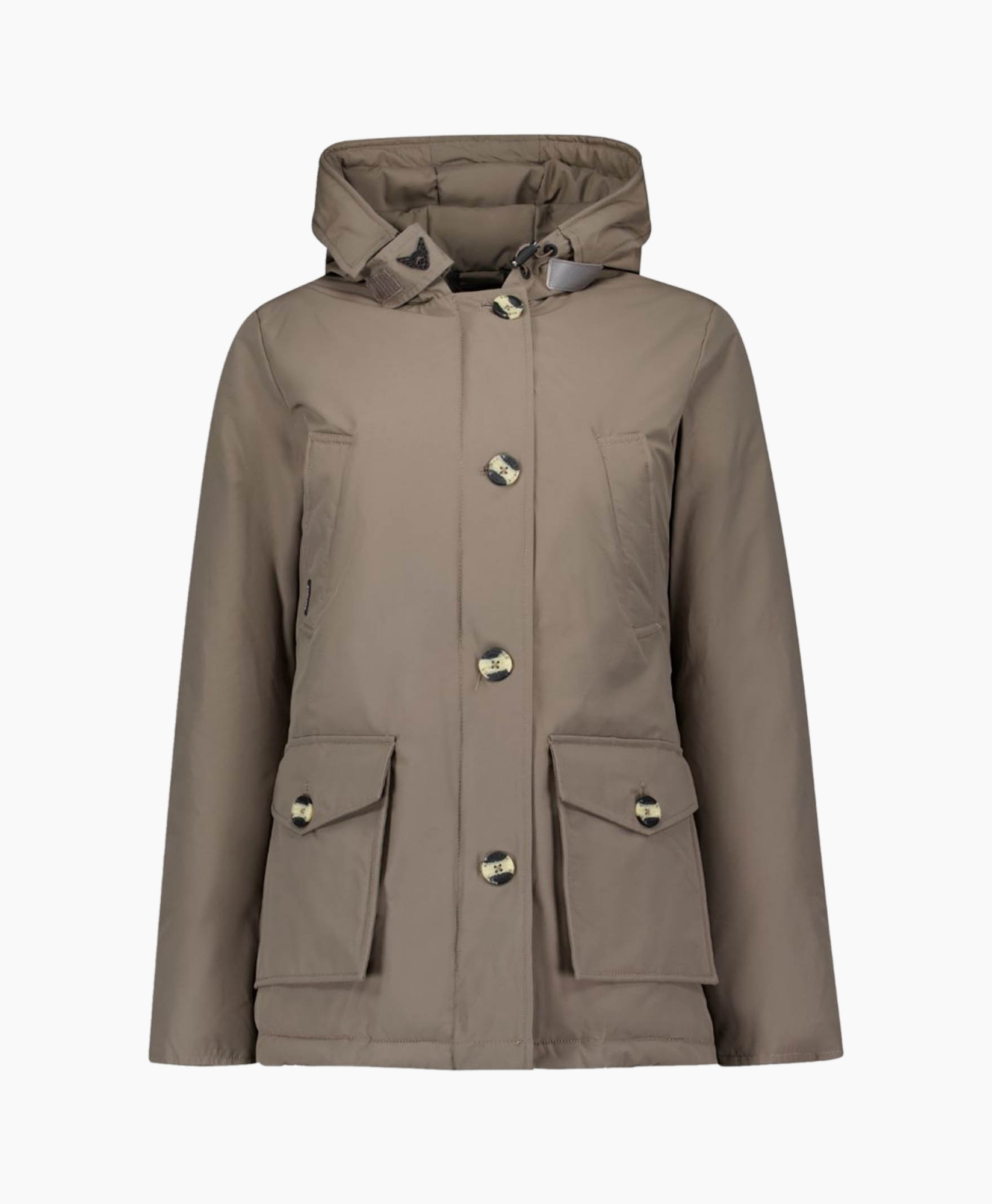 Jas 4 Pocket Parka Donkergrijs