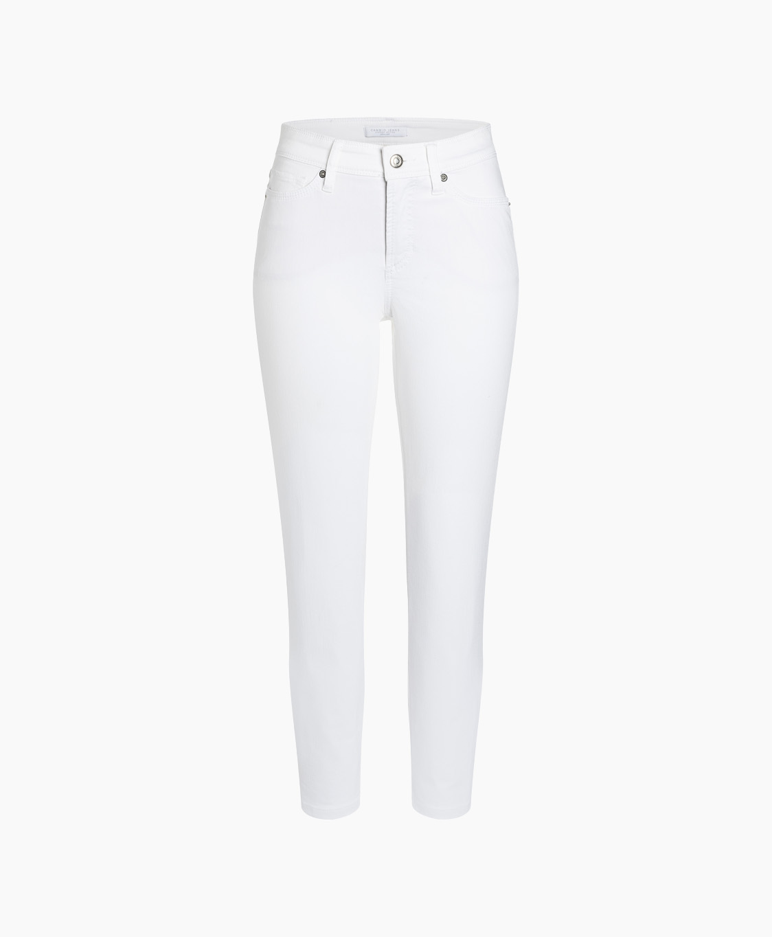 Jeans Piper Short Superstretch Optical White Denim Wit