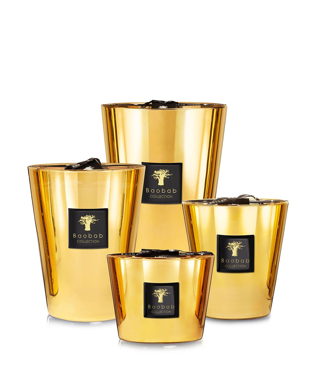 Baobab Geurkaars Max 24 Les Exclusives Goud