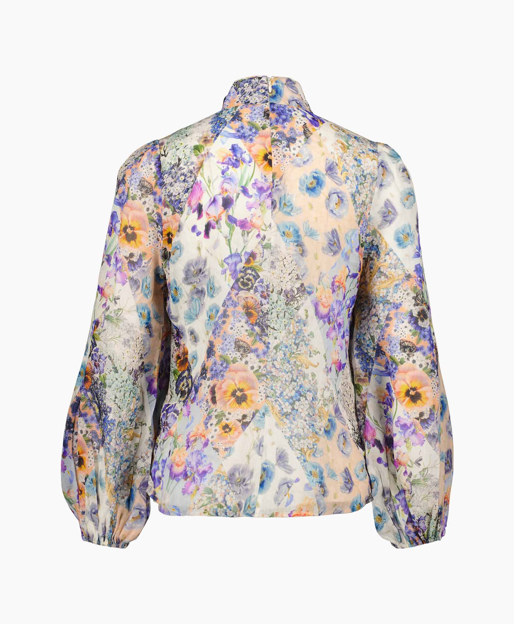 Zimmermann Blouse Tama Button Beige