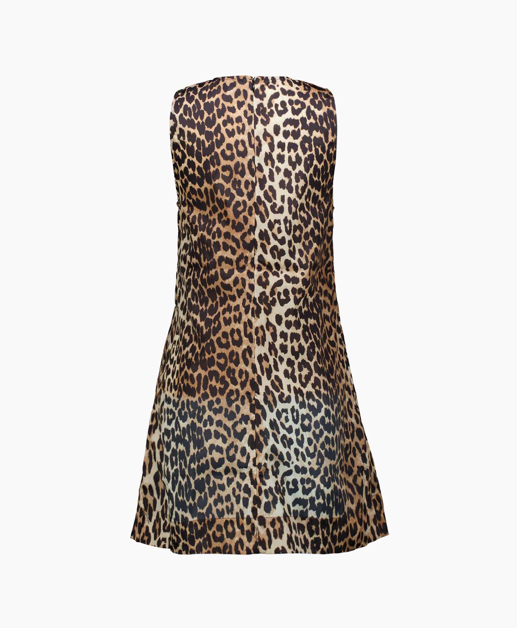 Mini Jurk Duchesse Nylon Bruin