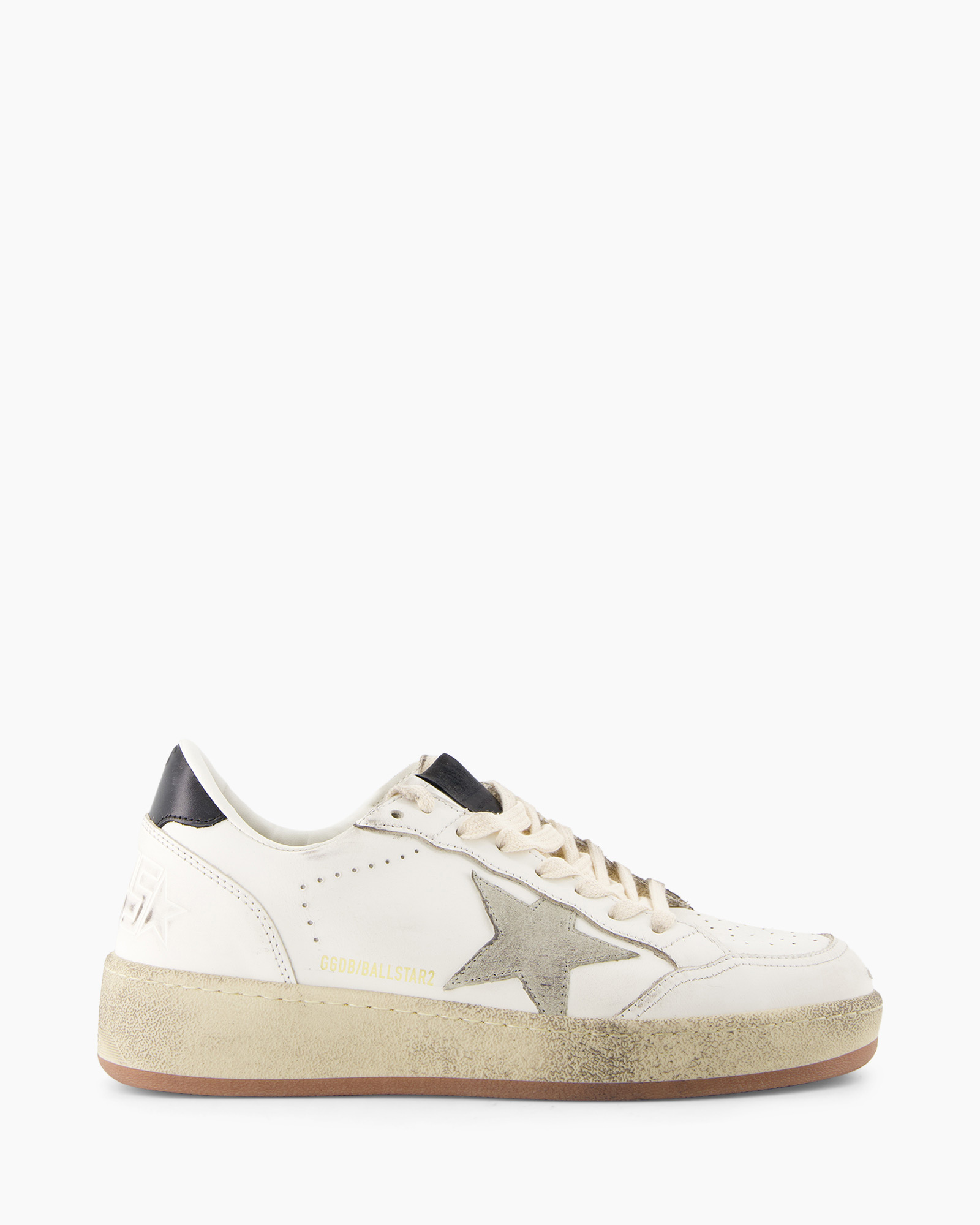 Sneaker Ballstar 2 Leather Star Wit