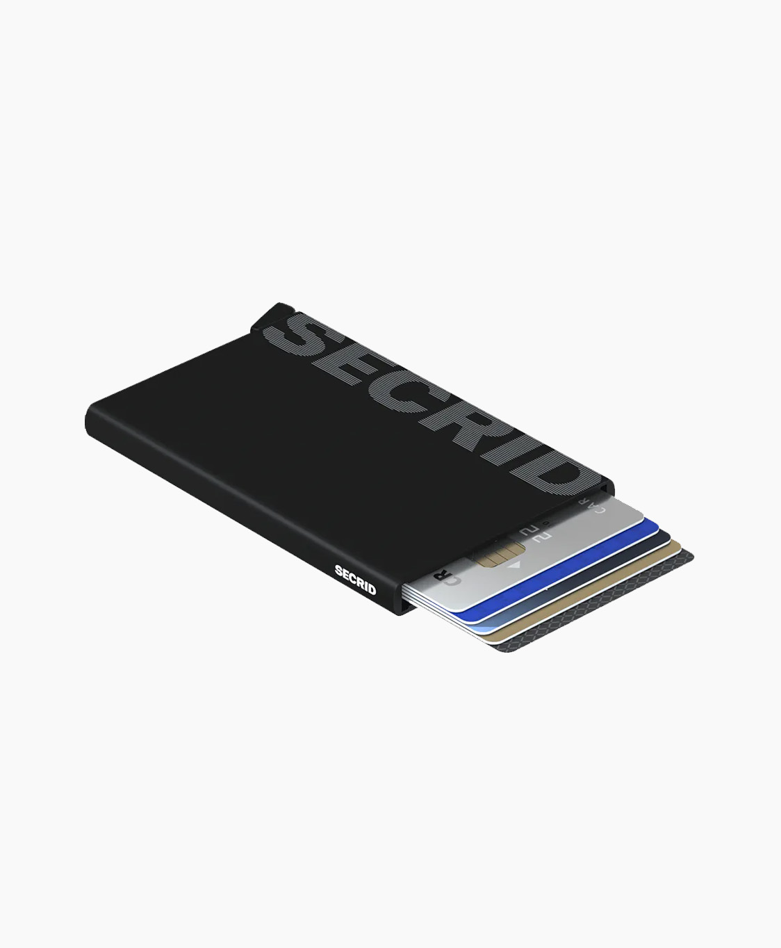 Secrid Diversen Cardprotector Laser Logo Black Zwart