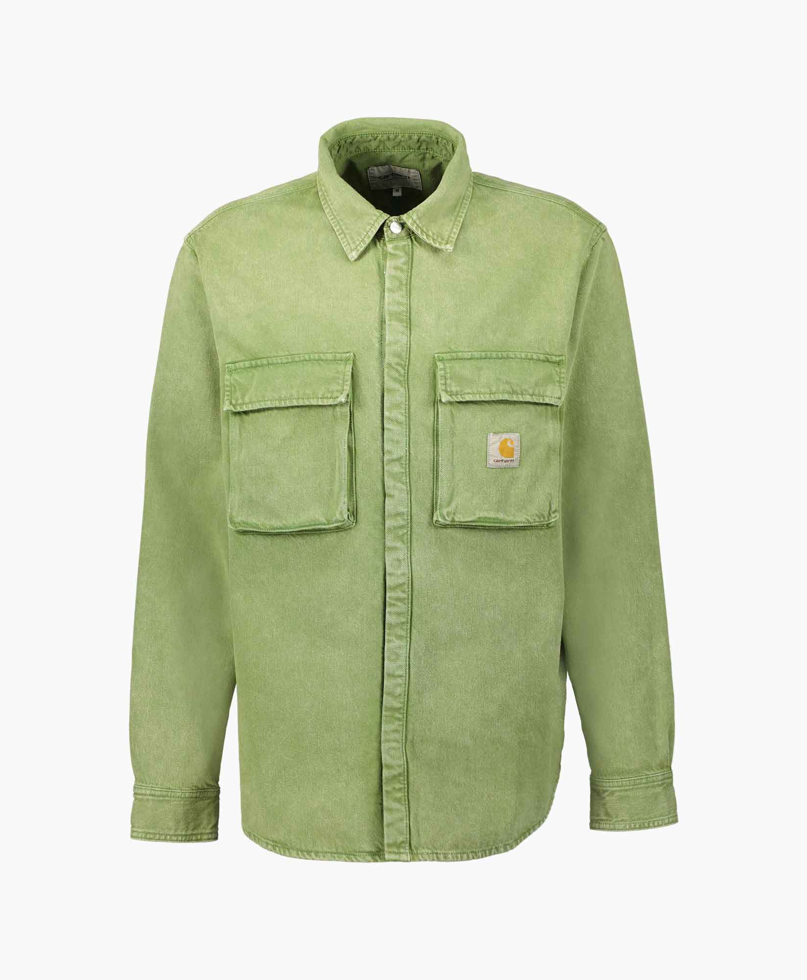 Carhartt Wip Jack Monterey Shirt licht groen