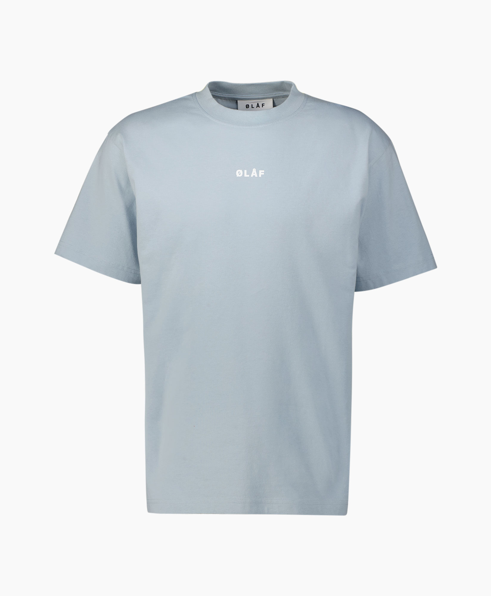 T-shirt Korte Mouw Block Licht Blauw