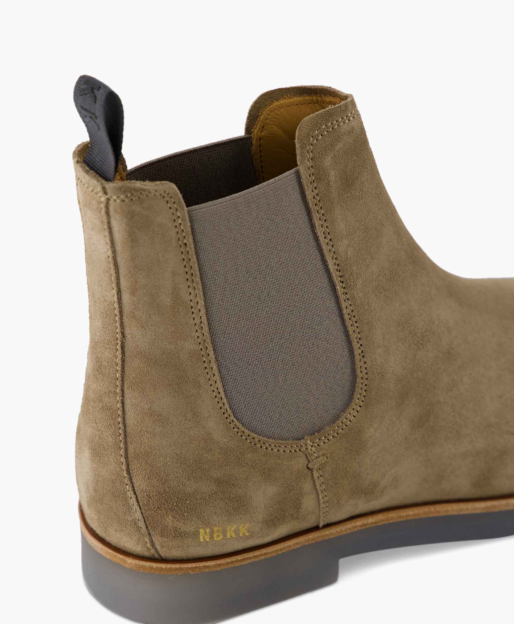 Chelsea Boot Logan Chelsea Suede Ii Taupe