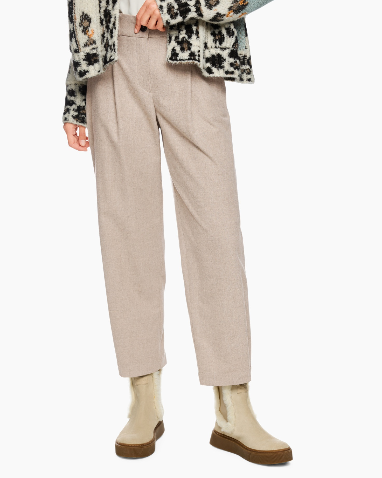 Broek Zp 81.24 W66 Grijs