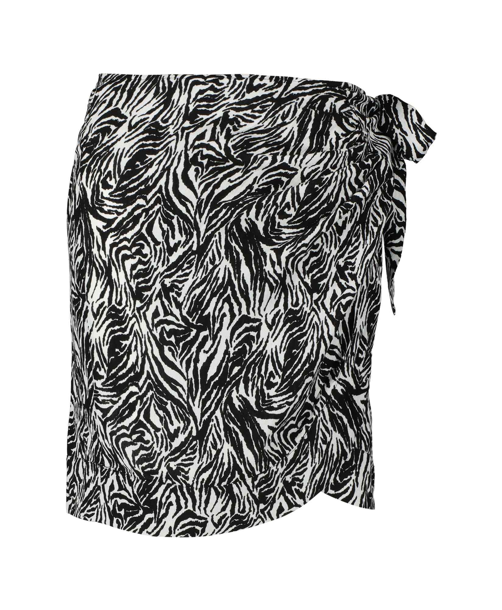 Refined Department Rok R2207.2357 Zwart dessin