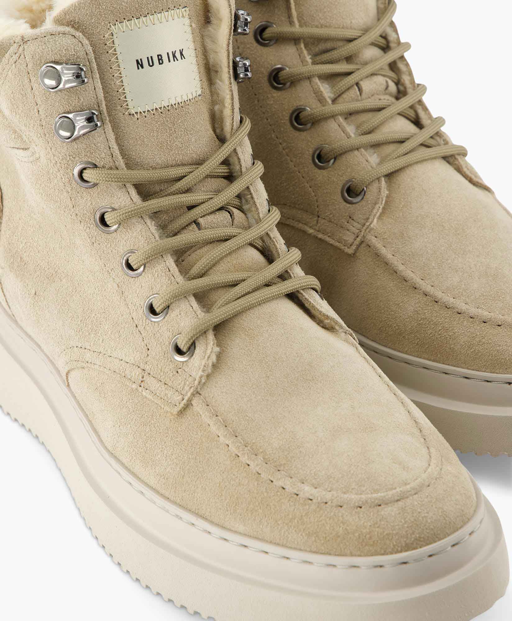 Nubikk Veterboot Jonah Polar Fur Taupe