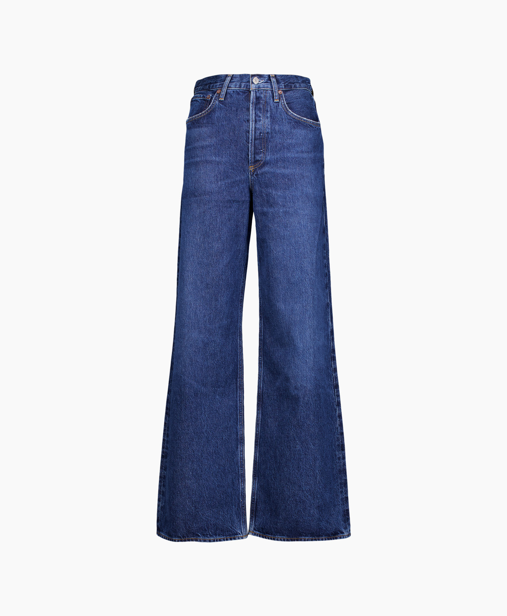 Jeans Dame No Cuffje Blauw