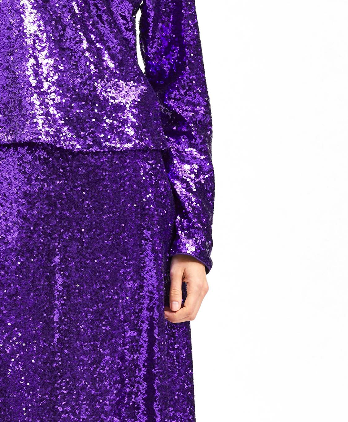 Selected Femme Rok Jada Mw Midi Sequins Skirt B Diversen