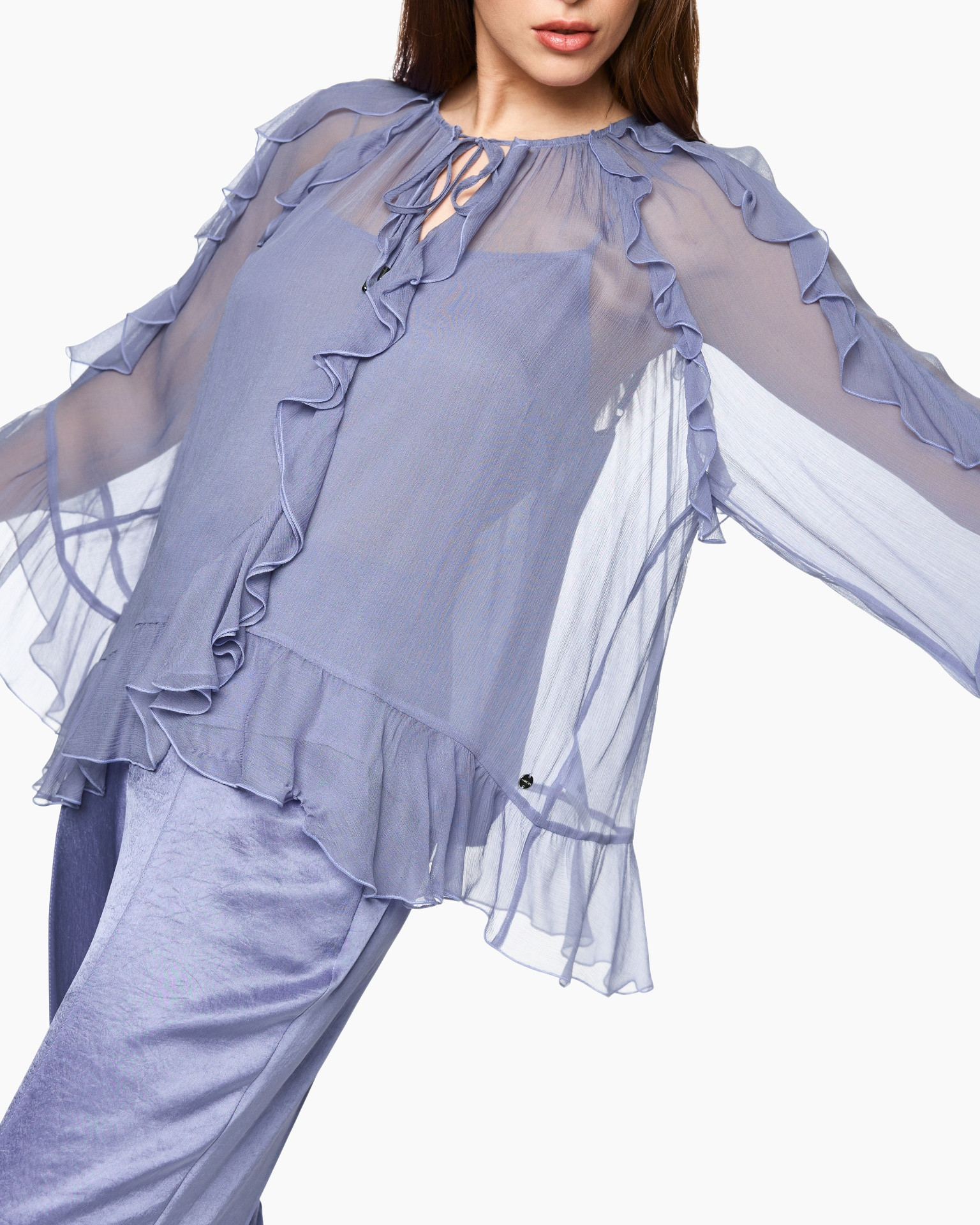 Blouse Zc 51.07 W18 Paars