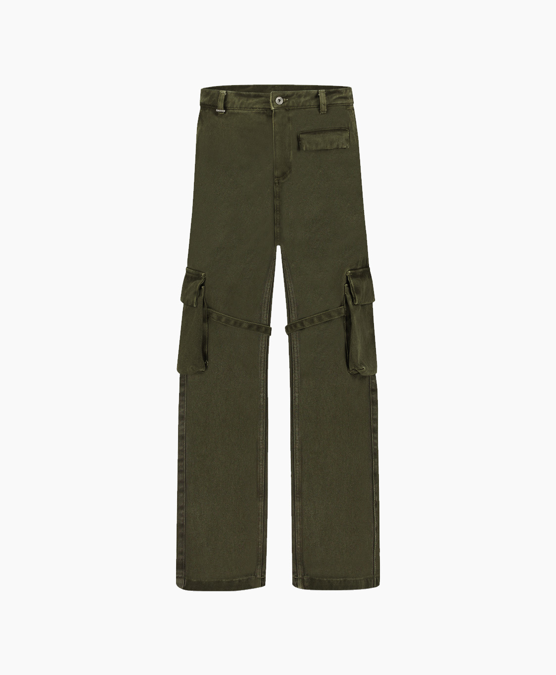 Flaneur Homme Cargobroek Phone Pocket Groen