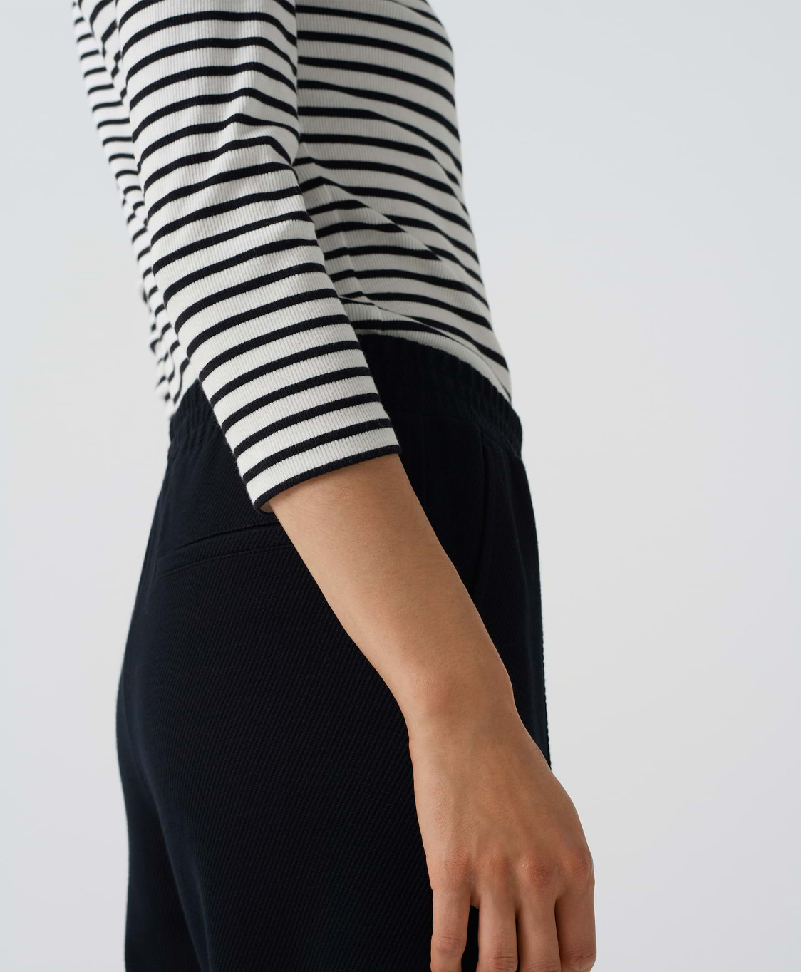 Someday T-shirt Keeli Stripe Zwart