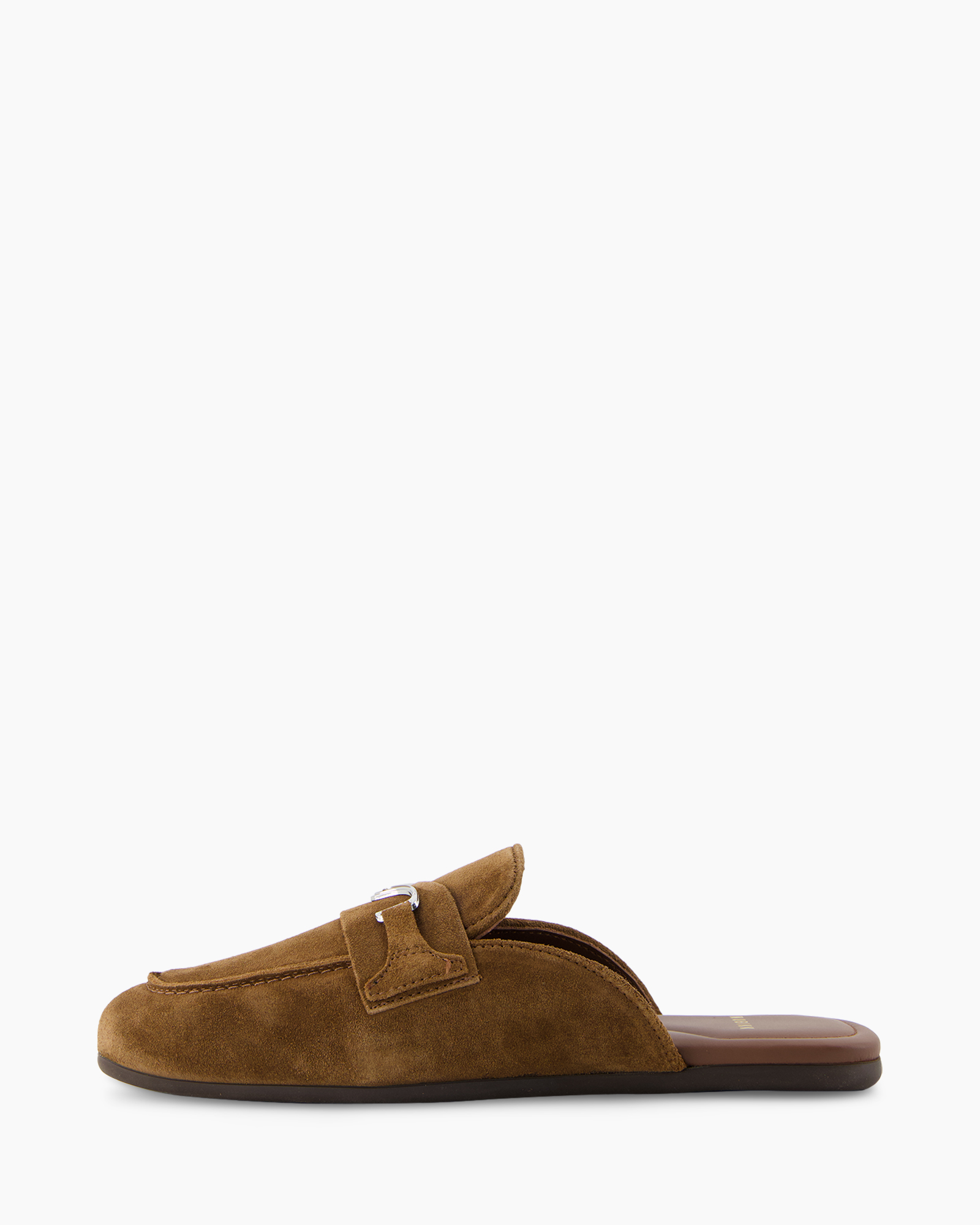 slip-on, moccasin, brown, suede, shoe