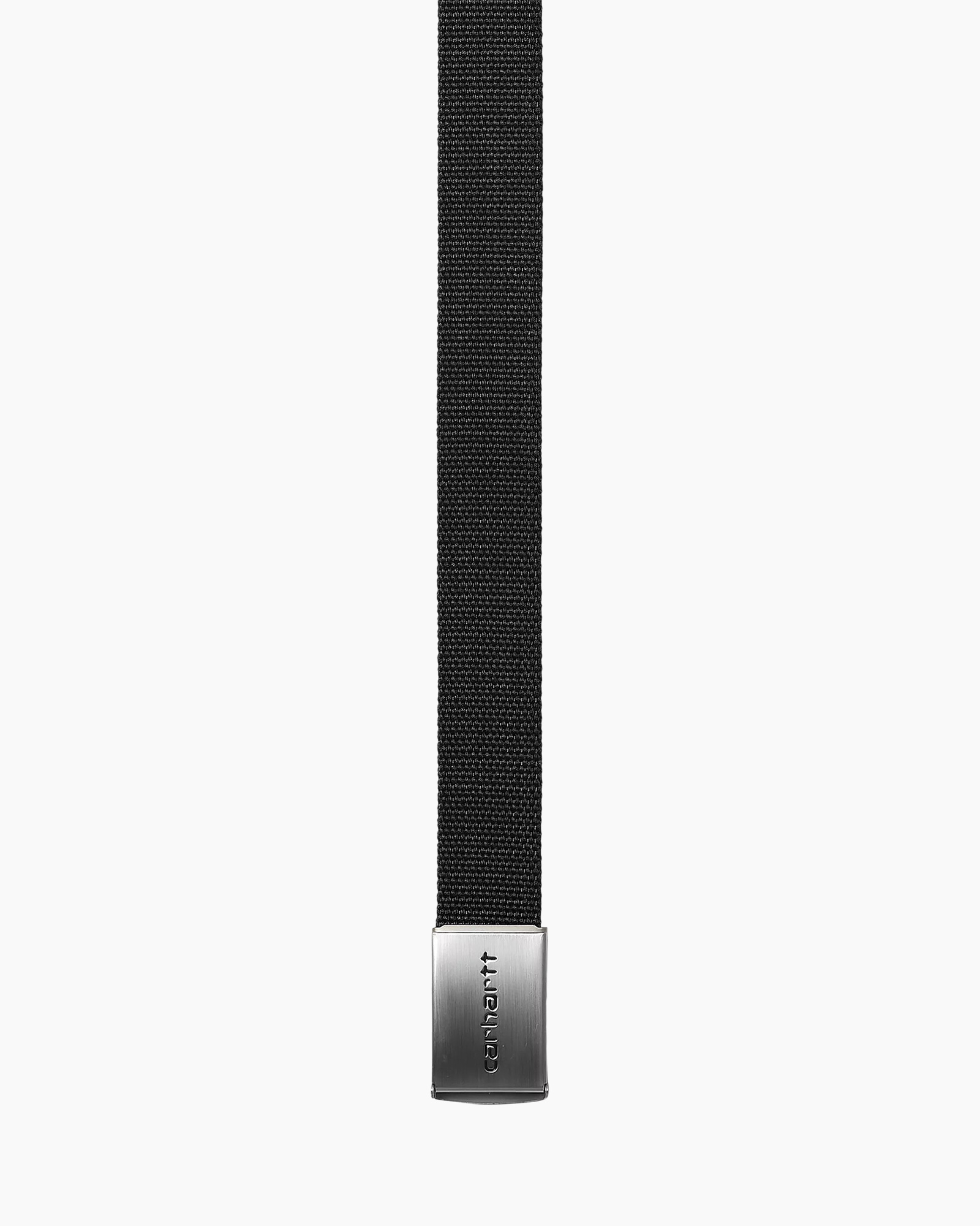 Riem Clip Belt Chrome Zwart