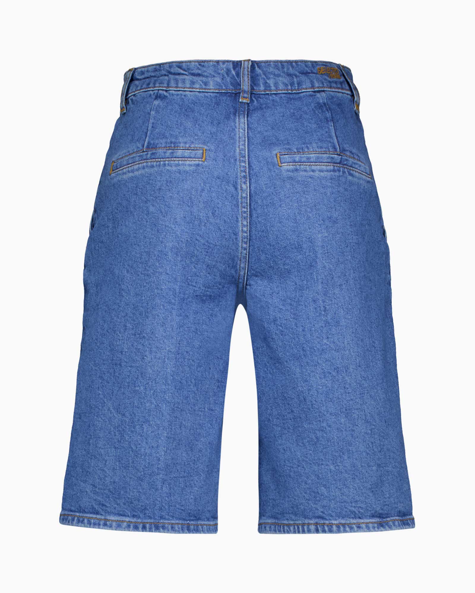 Short Evelyn Hw Bermuda Denim Shorts Jeans