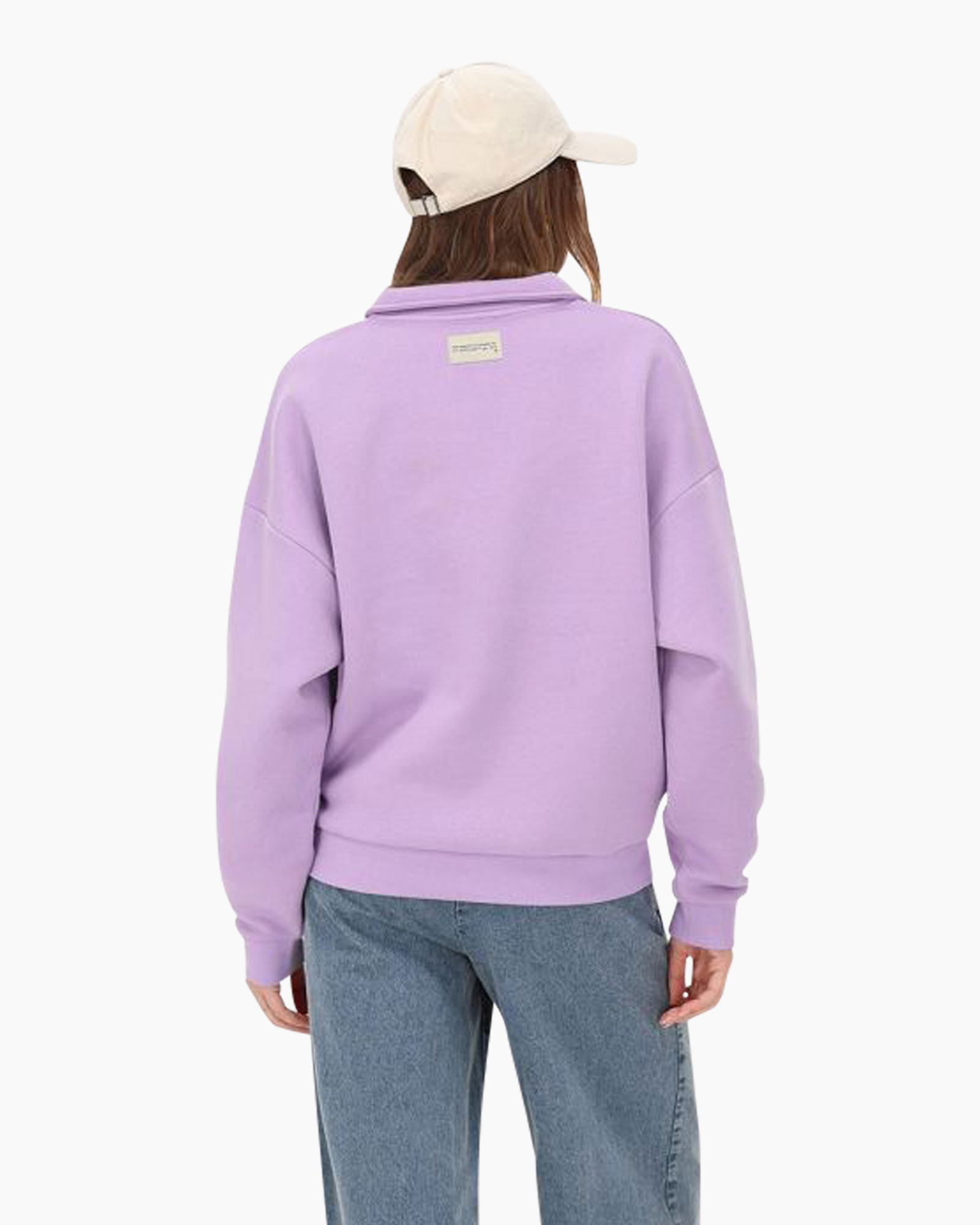 Trui Sweater With Zipper Roze