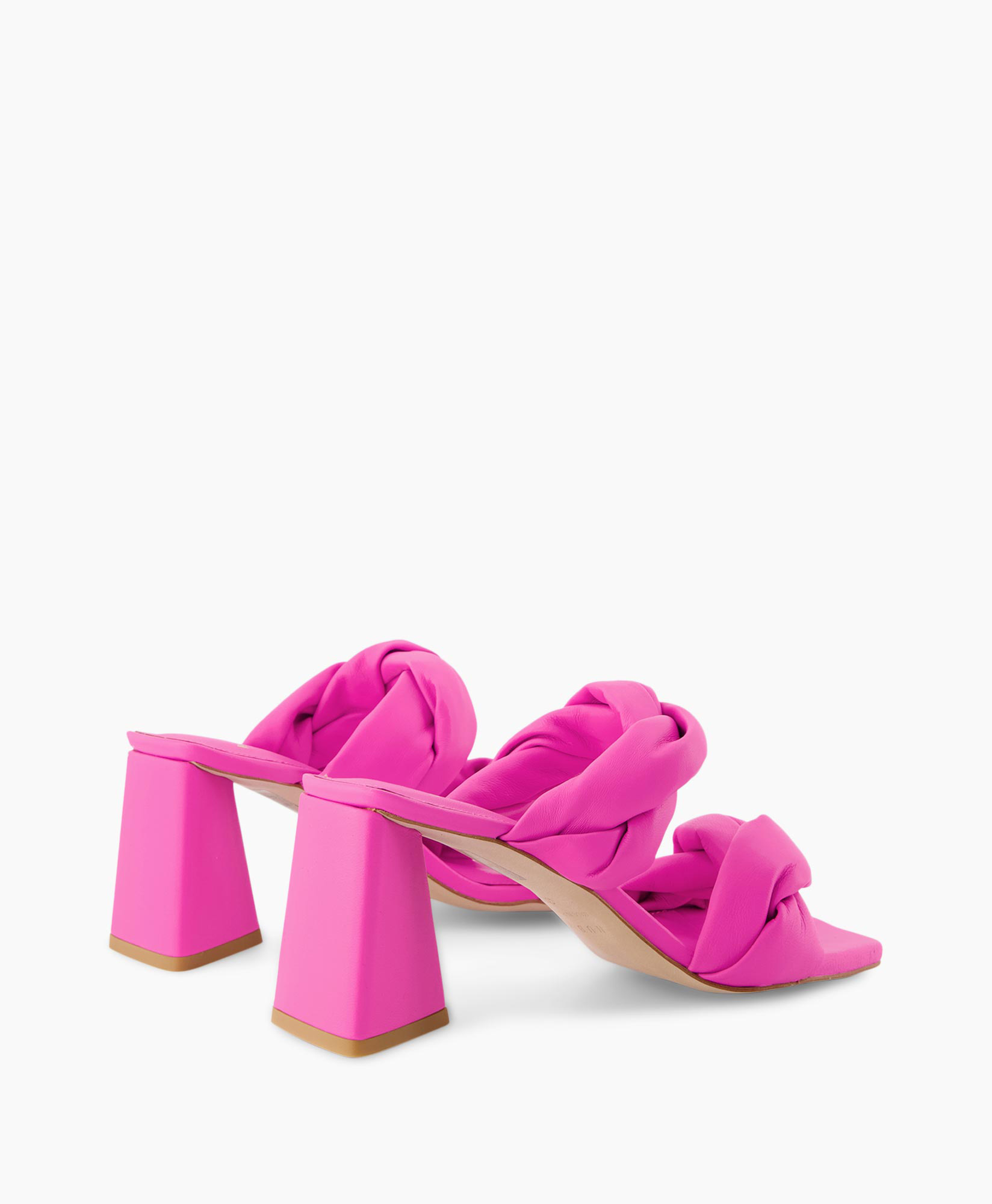 Nubikk Sandaal Triangle Twist Pink