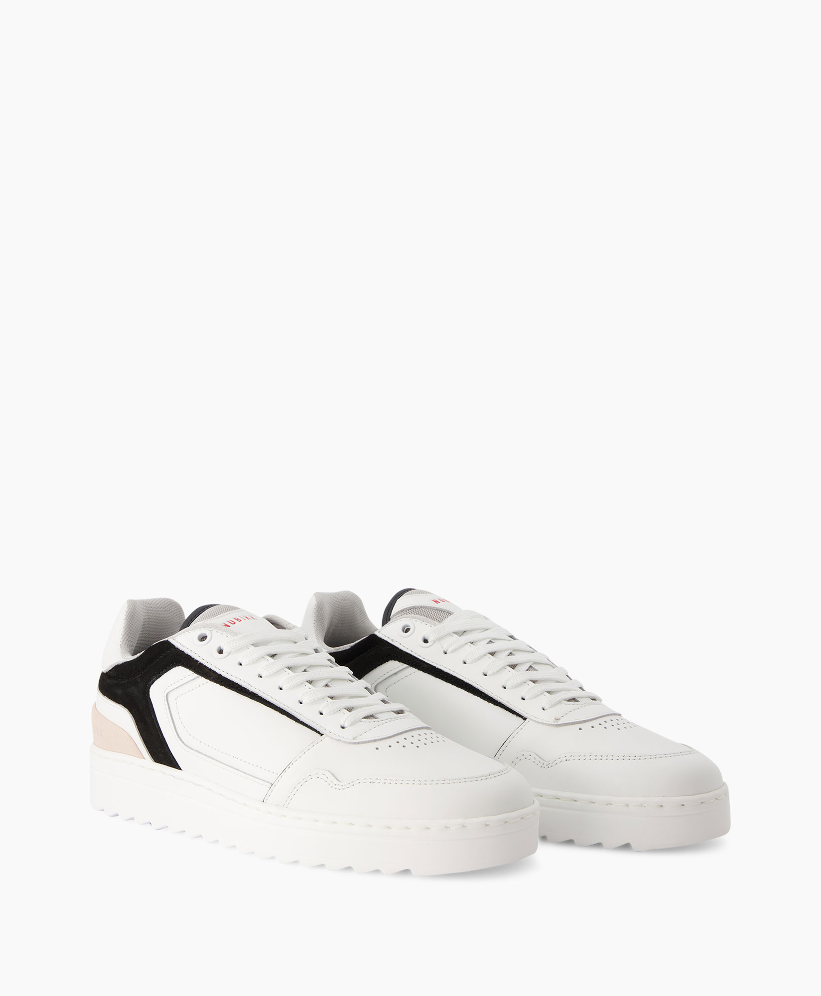 Nubikk Sneaker Cliff Cane Wit