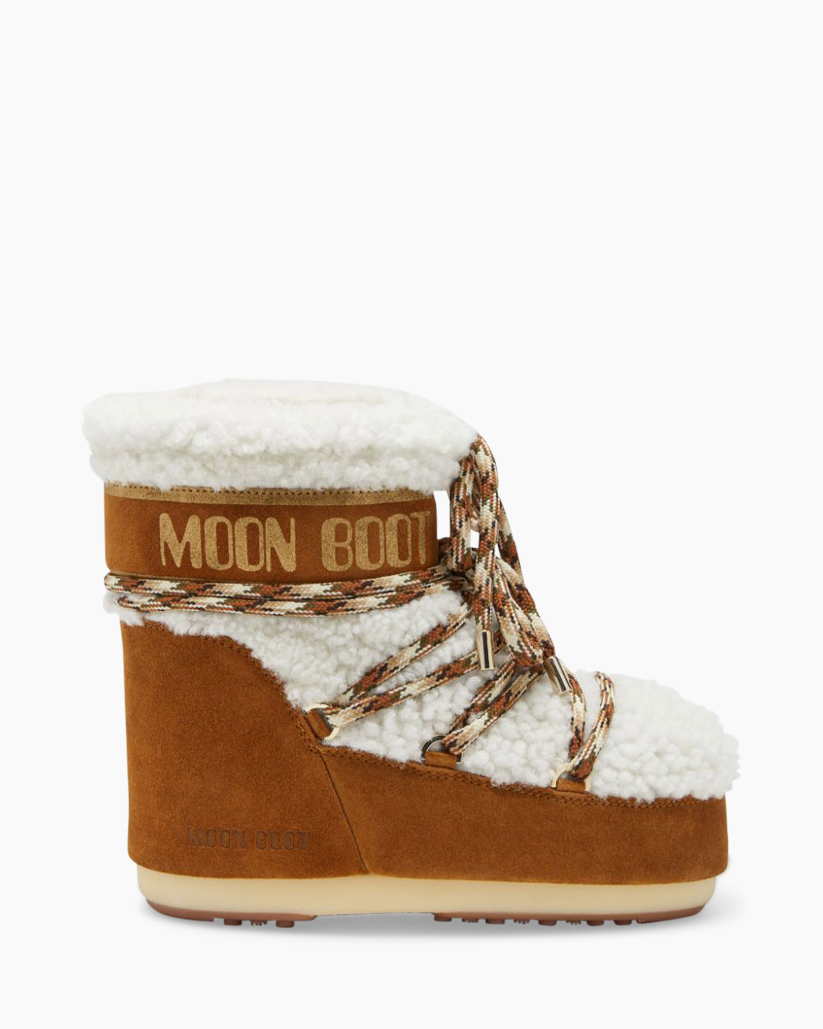 Enkellaars Mb Icon Low Shearling Bruin