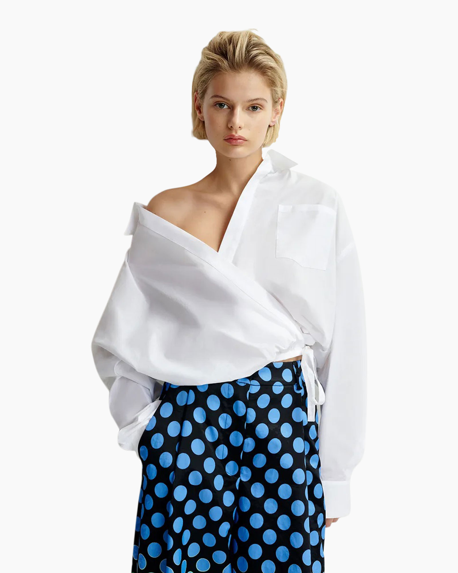 Blouse Hare2 Wit
