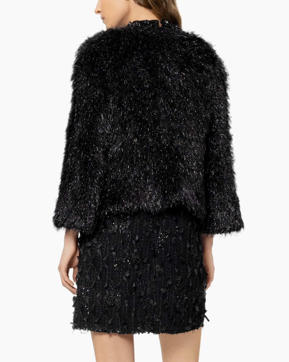 Trui 438029/5354-0 Zwart dessin