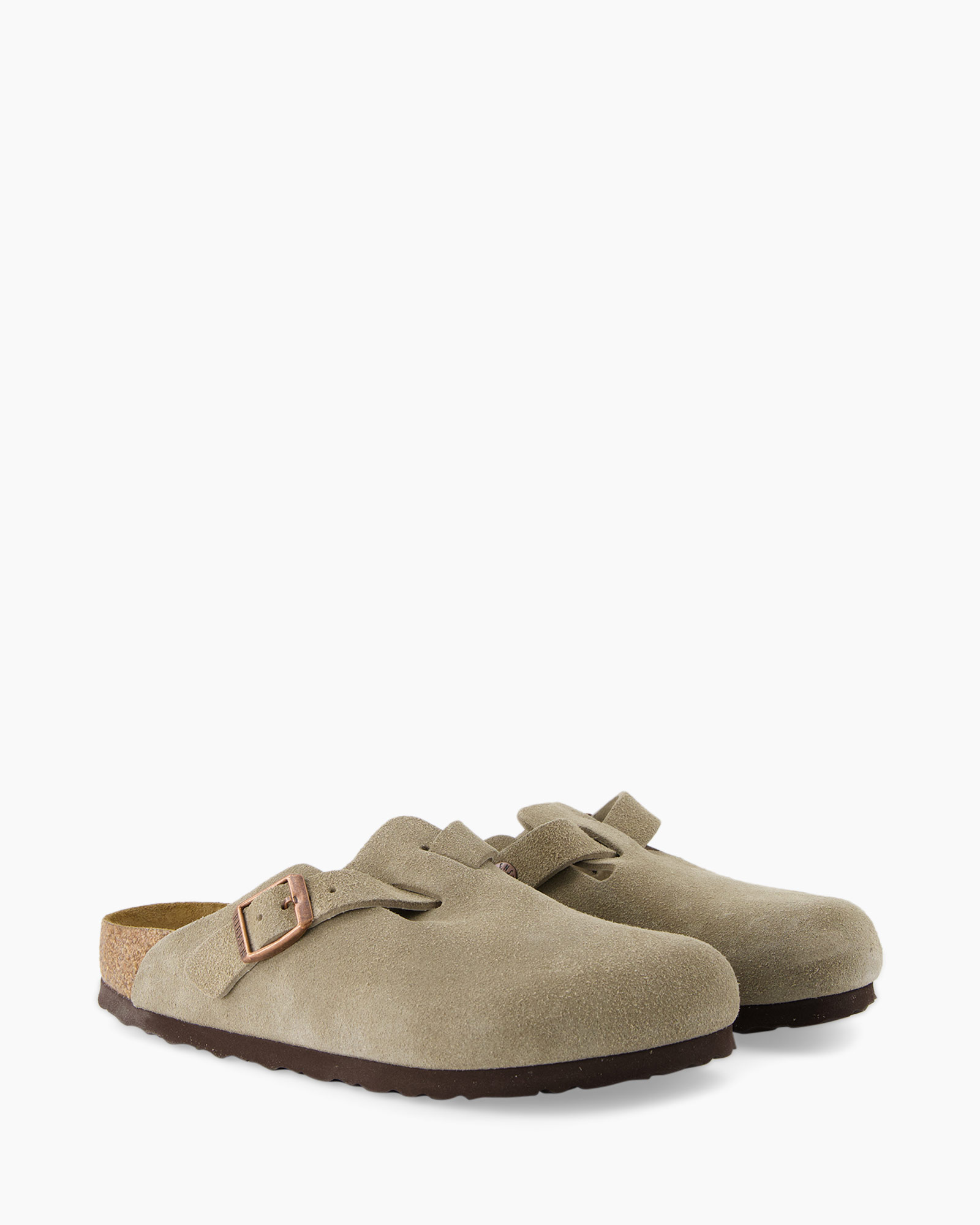 Sandaal Zonder Hak Boston Soft Footbed Taupe