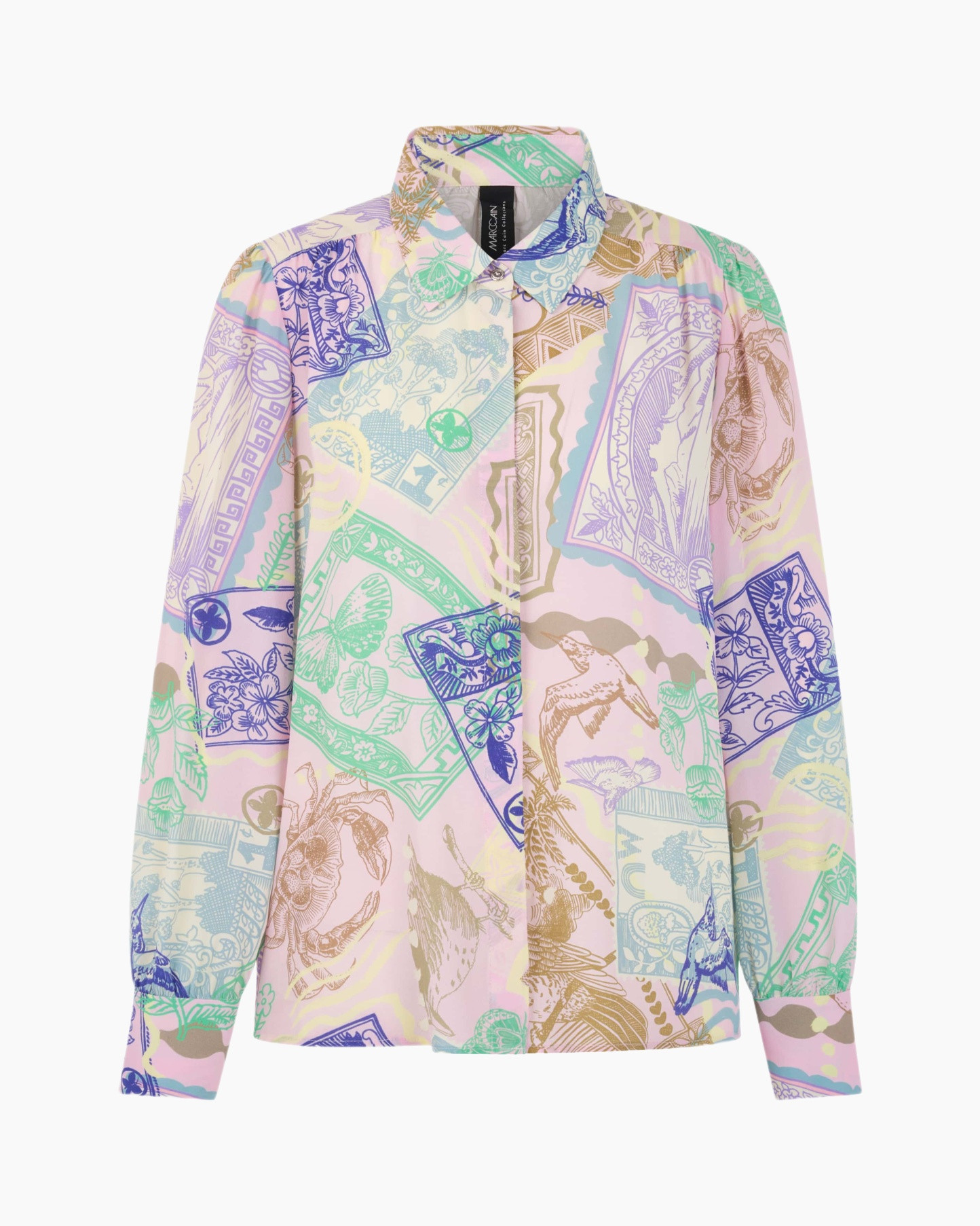 Pattern, Long Sleeve, Shirt, Coat, Paisley