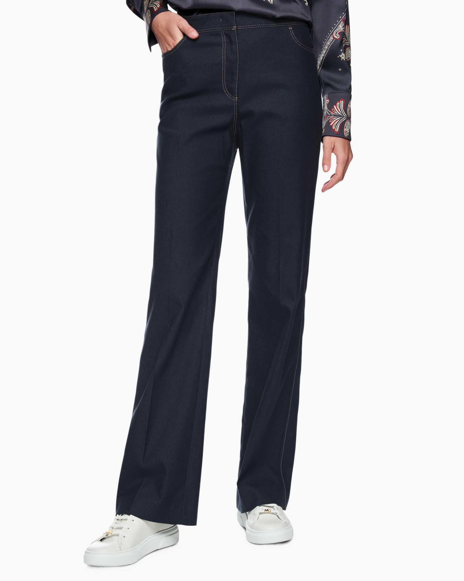 Broek Ac 81.03 W05 Blauw